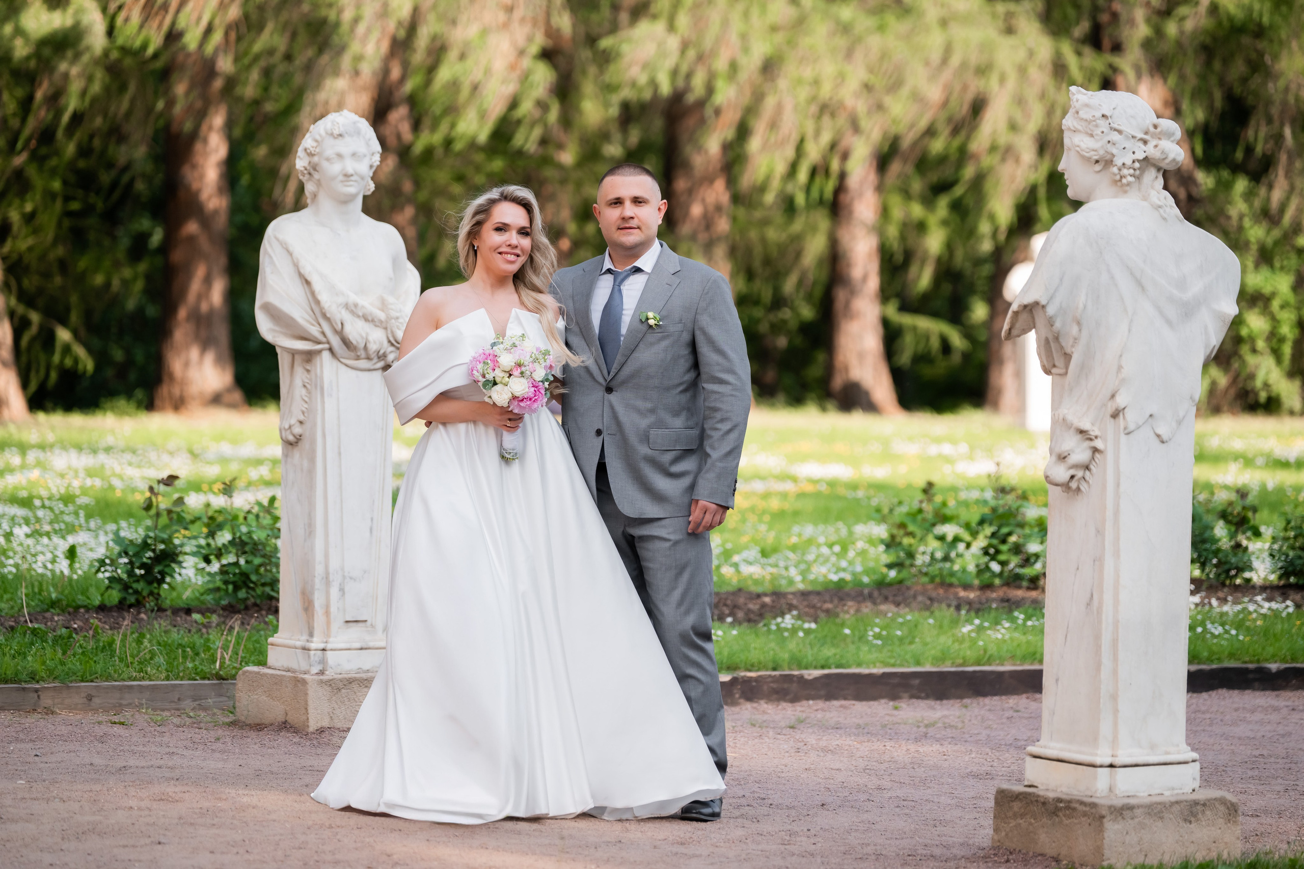 Мария и Дмитрий Прогулка Архангельское. Репортажный фотограф Сергей Дроздов