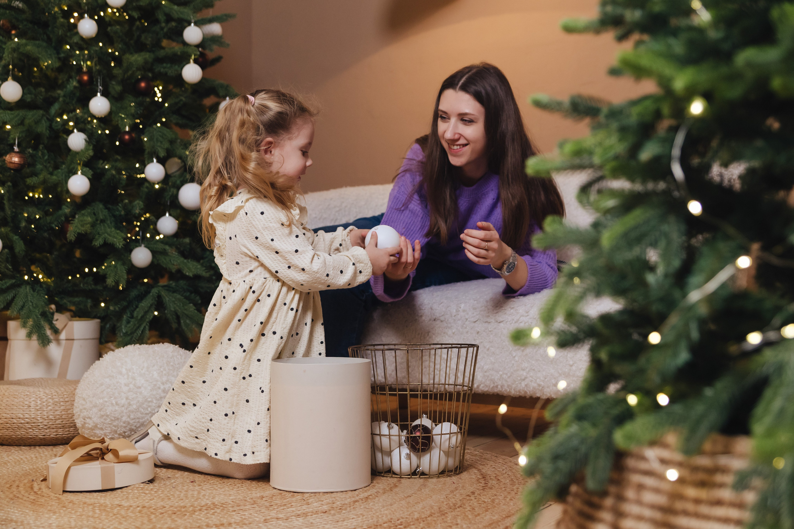 Новогодняя фотосессия в студии. Свадебный, семейный фотограф, контент съёмка. Екатеринбург. Елена Граф