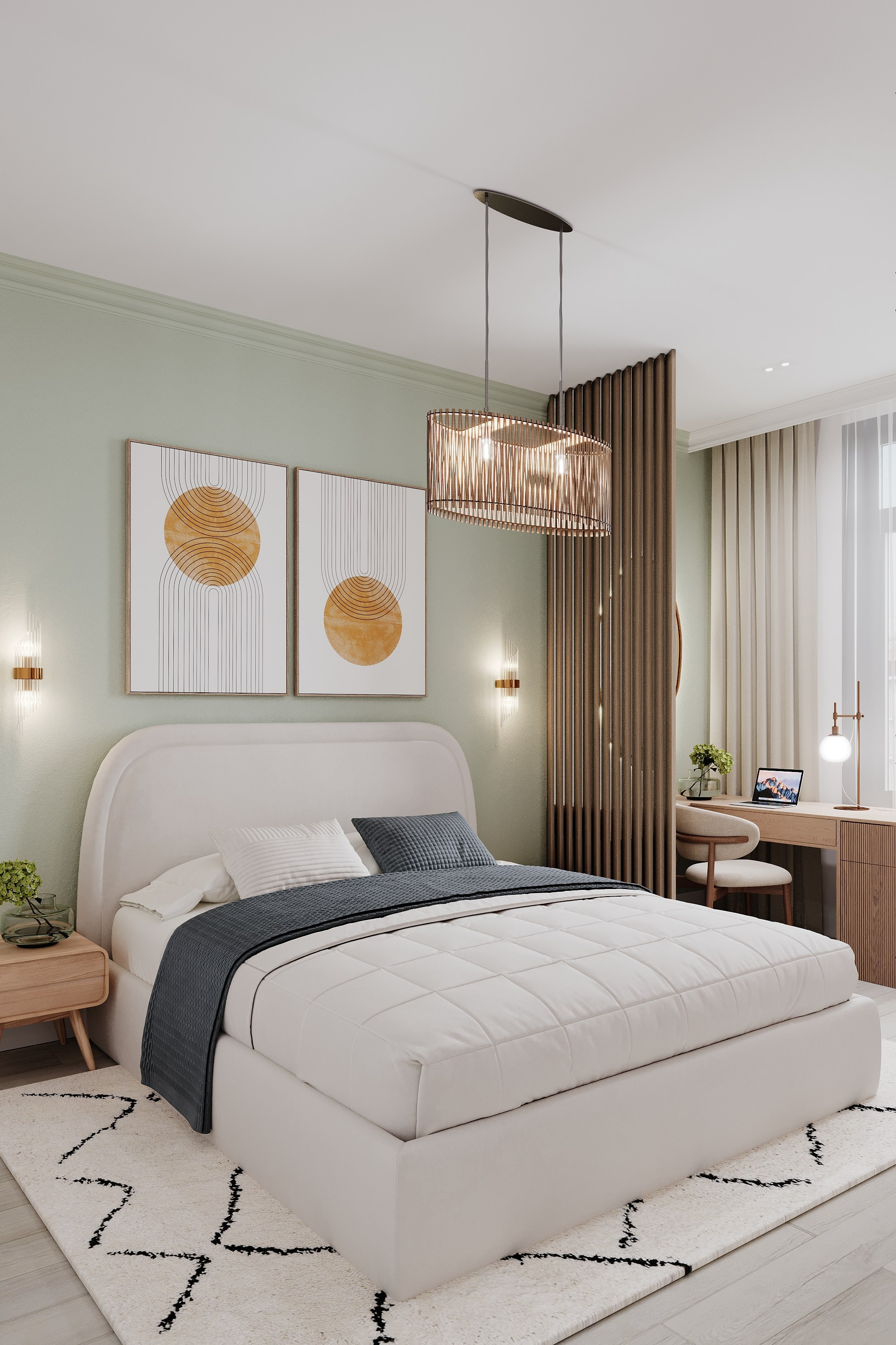 Москва, ЖК Nagatino i-Land. Modern Muf студия дизайна интерьера