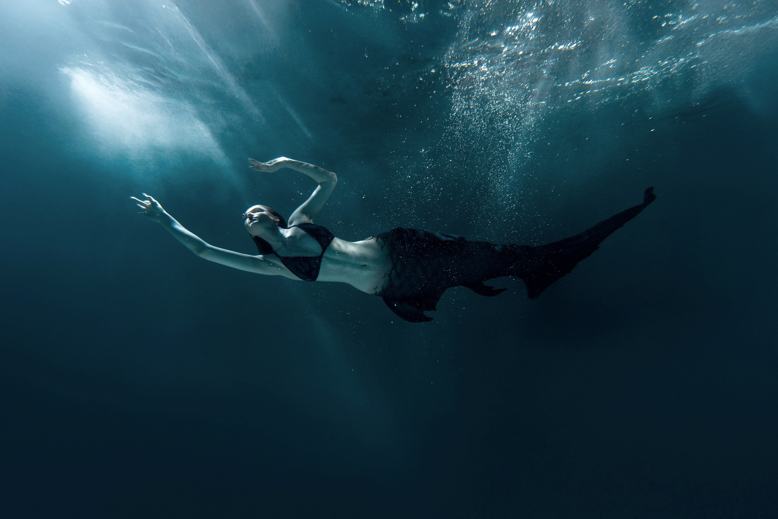 Русалка. Художественный фотограф Александр Чуприна в Москве