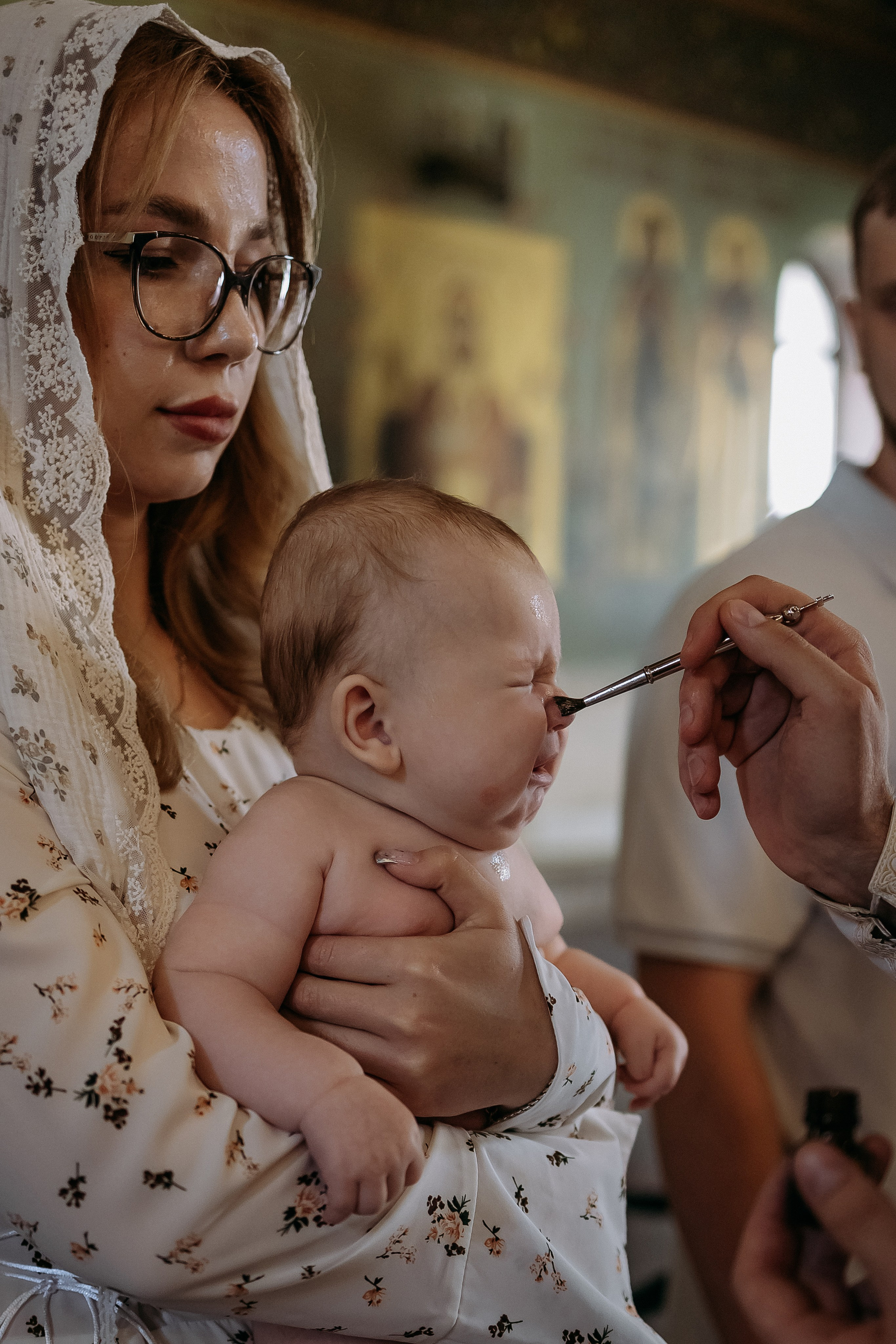Таинство Крещения Марка Спасский Кафедральный Собор г. Пятигорск. Фотограф семейный, Венчания Крещения Пятигорск Новопавловск КМВ
