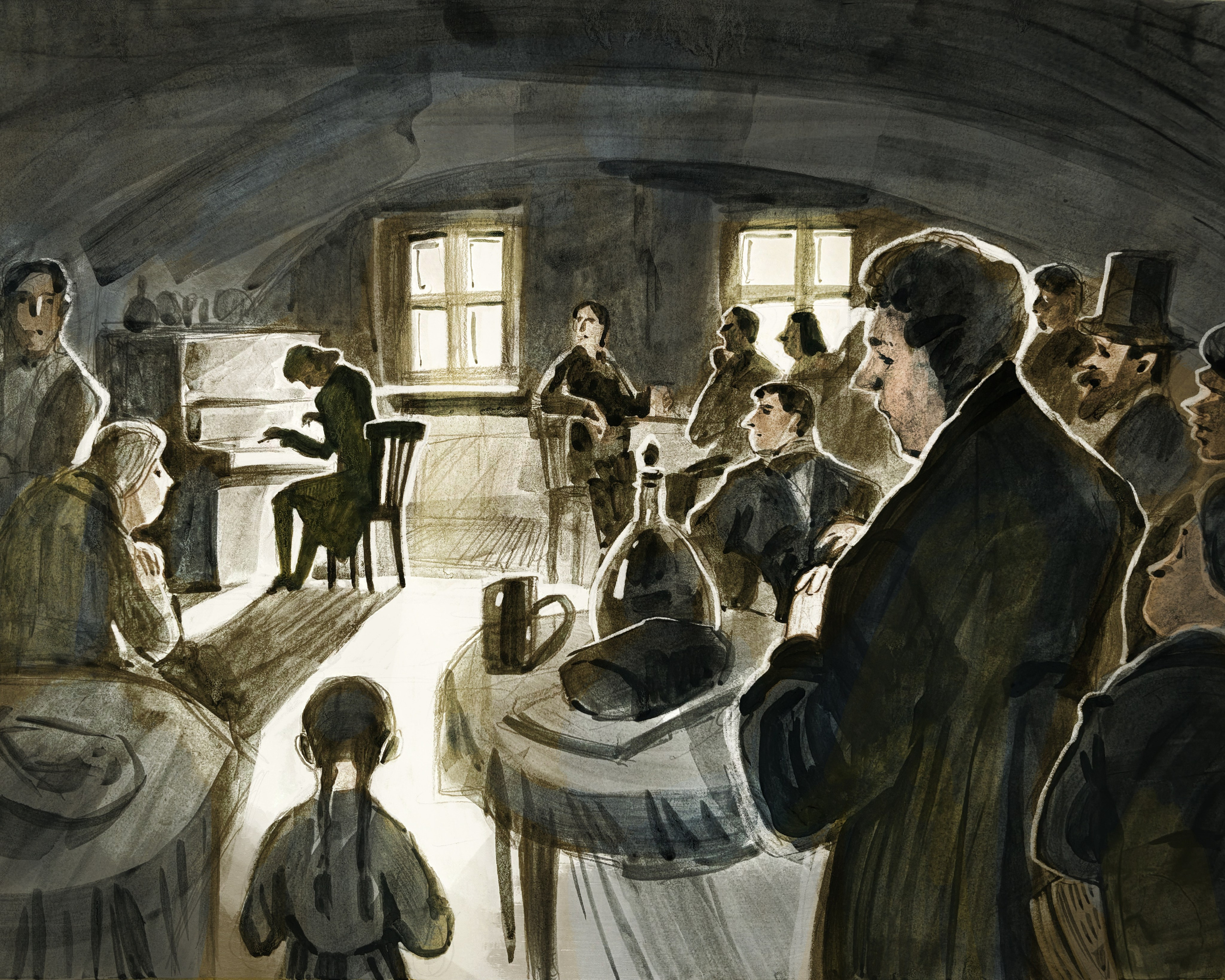 Шопен. Художник Анна Хопта