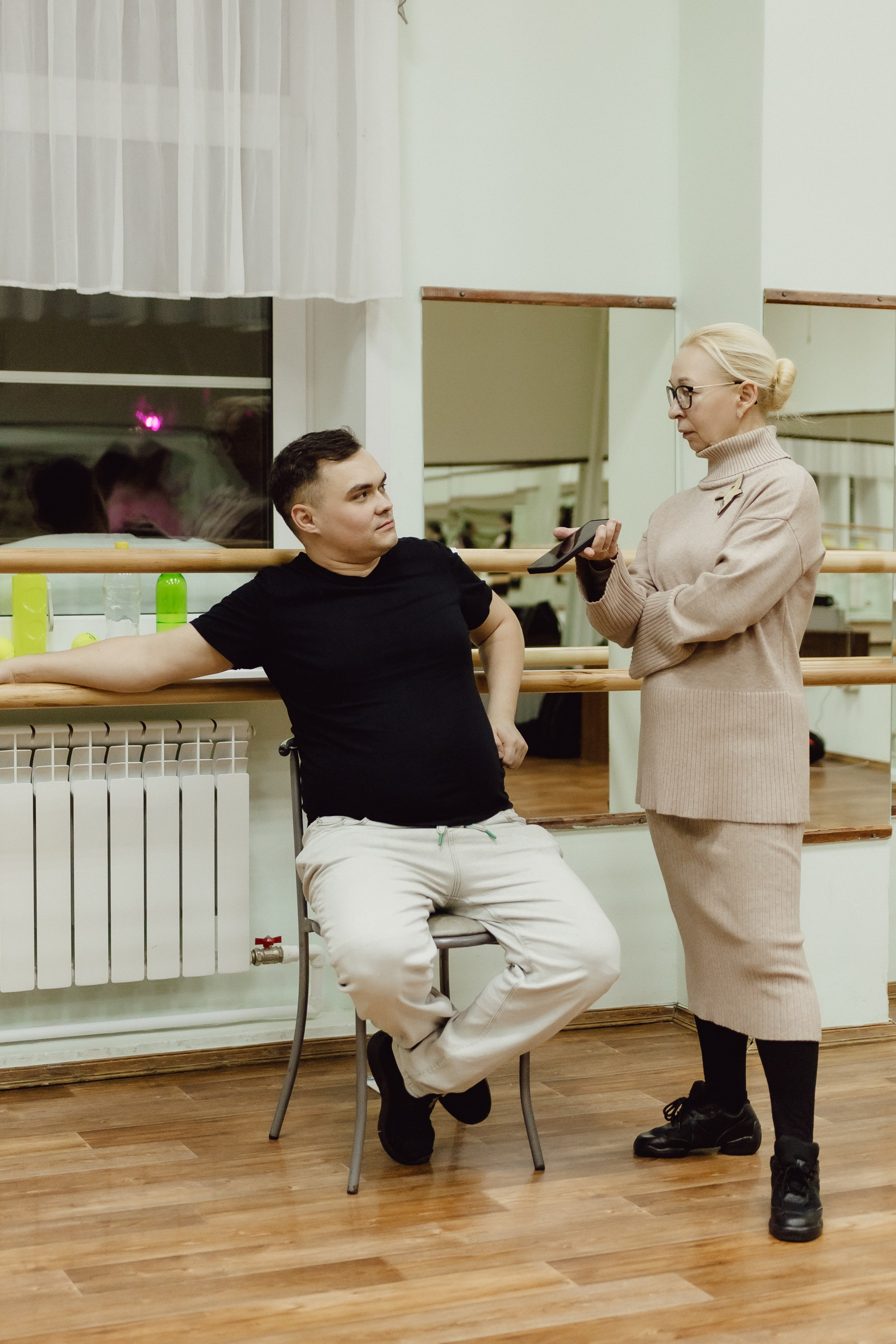 Мастер-класс от Дмитрия Бажукова для шоу-балет ГРАНД. Фотограф в Кирове и Кирово-Чепецке Валерия Шиляева