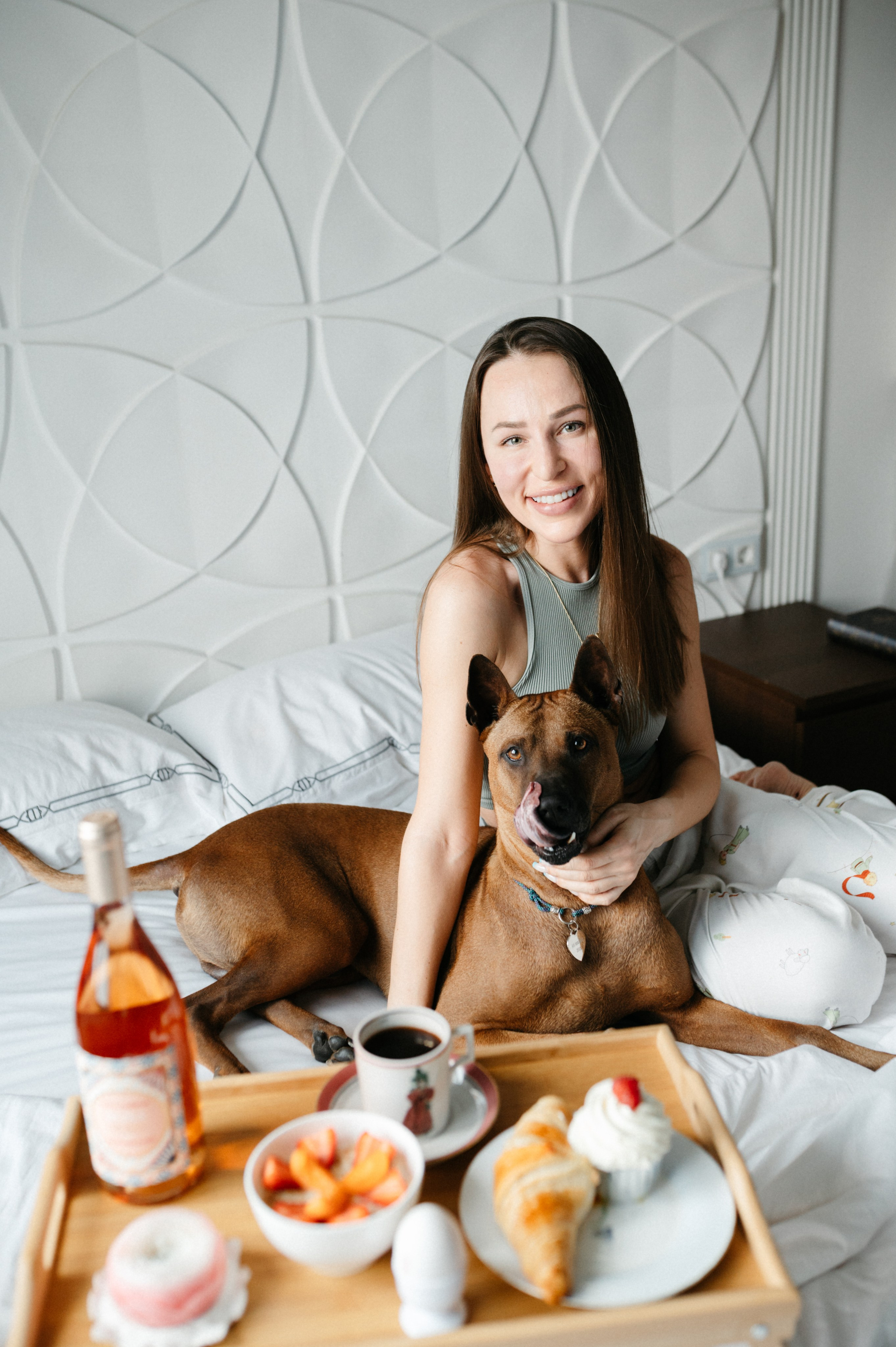 Оксана и Зевс. Фотограф анималист в Москве Ольга Агушева