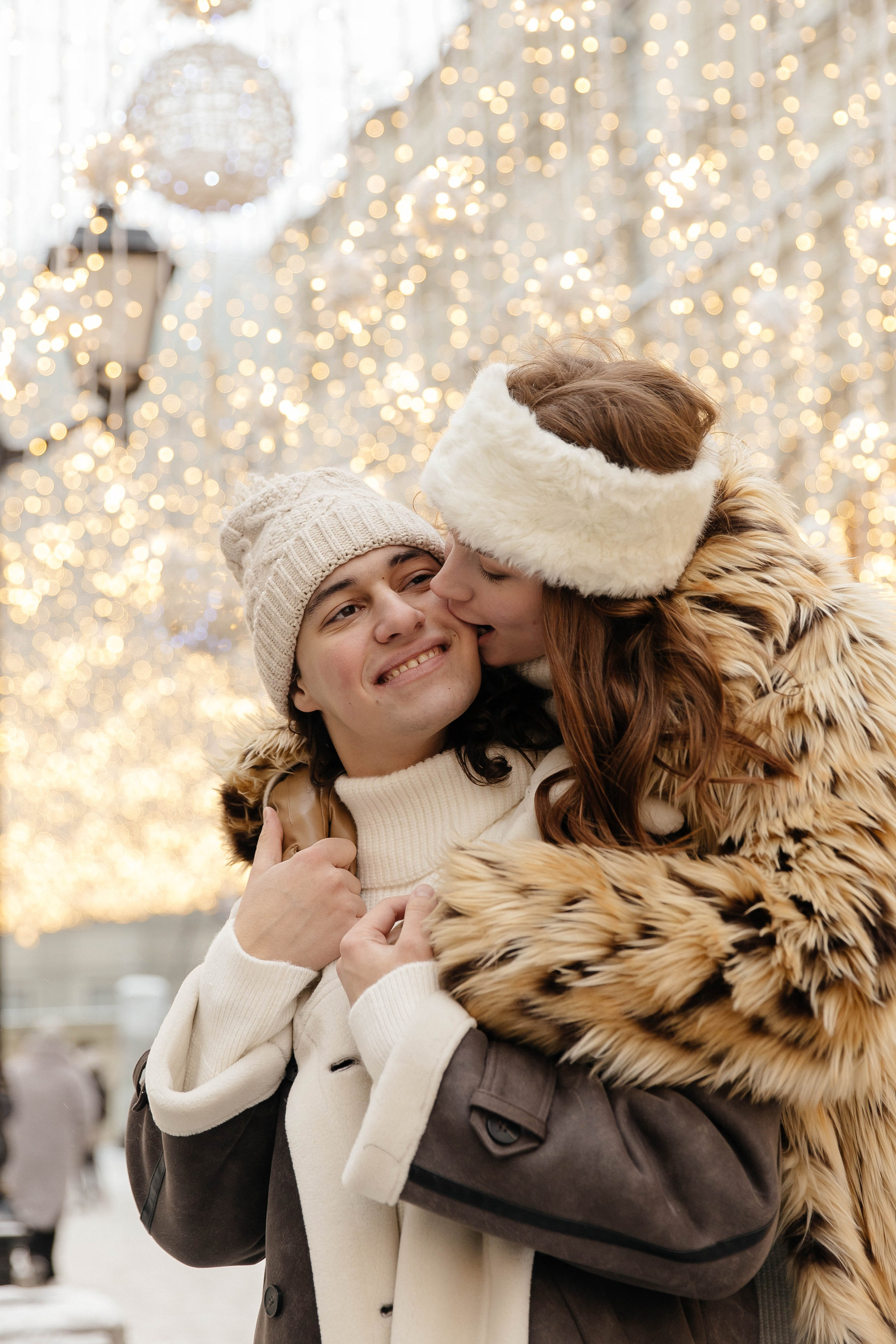 Зимняя история любви. Фотограф индивидуальных женских портретов и LOVEstory в Москве