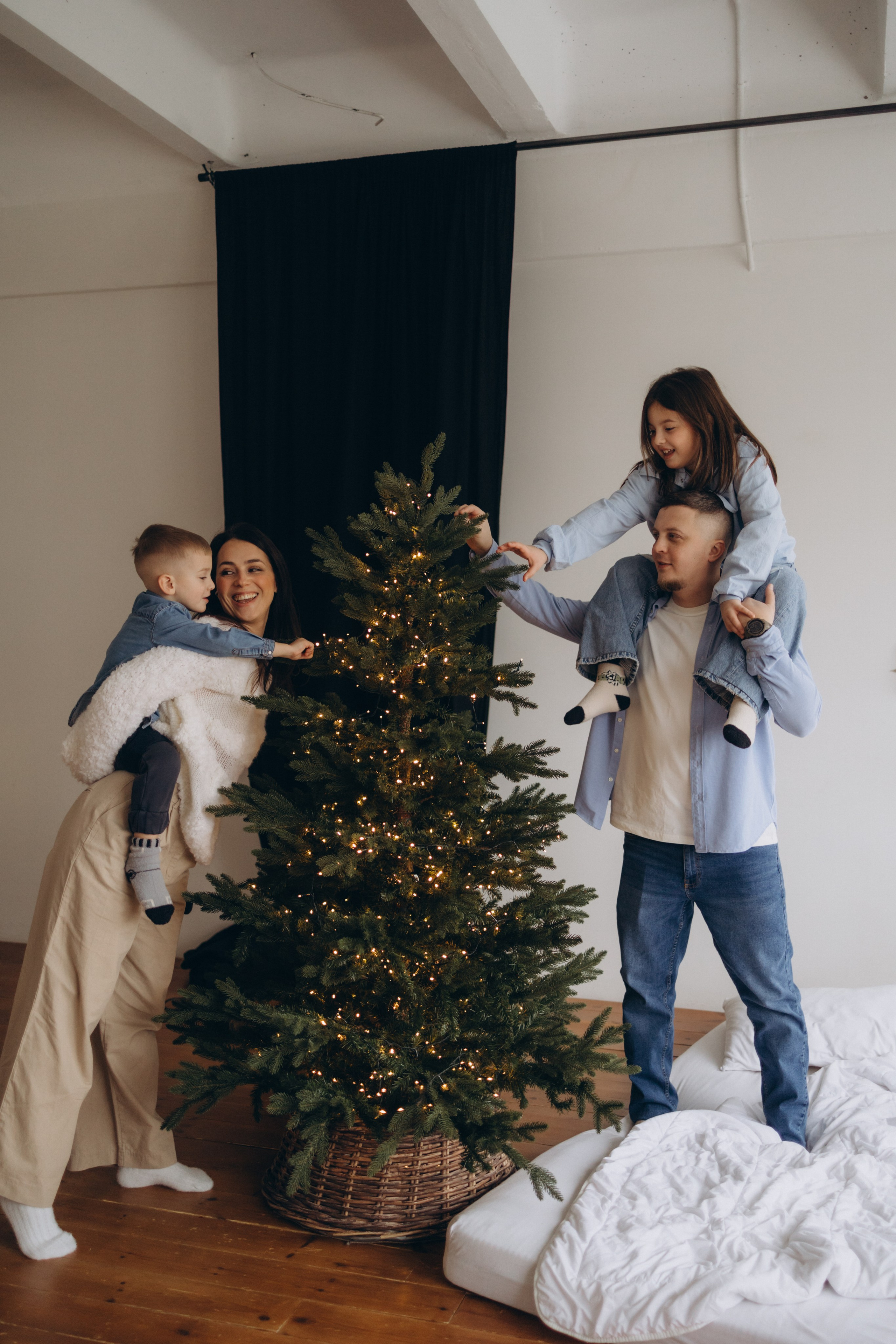 Новогодние. Семейный фотограф и видеограф Наумова Анна