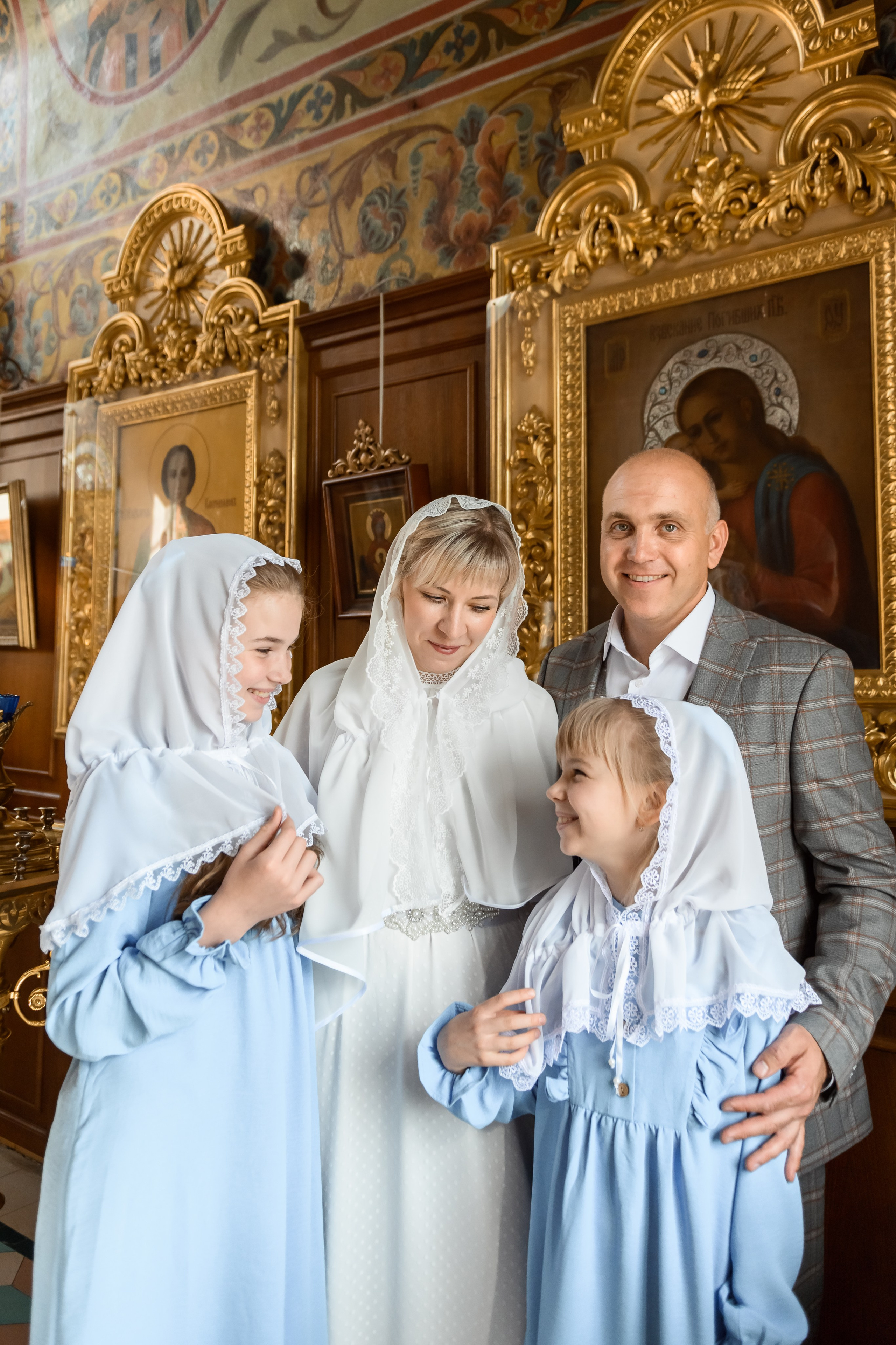 Крещение и венчание. Юлия Шустерова