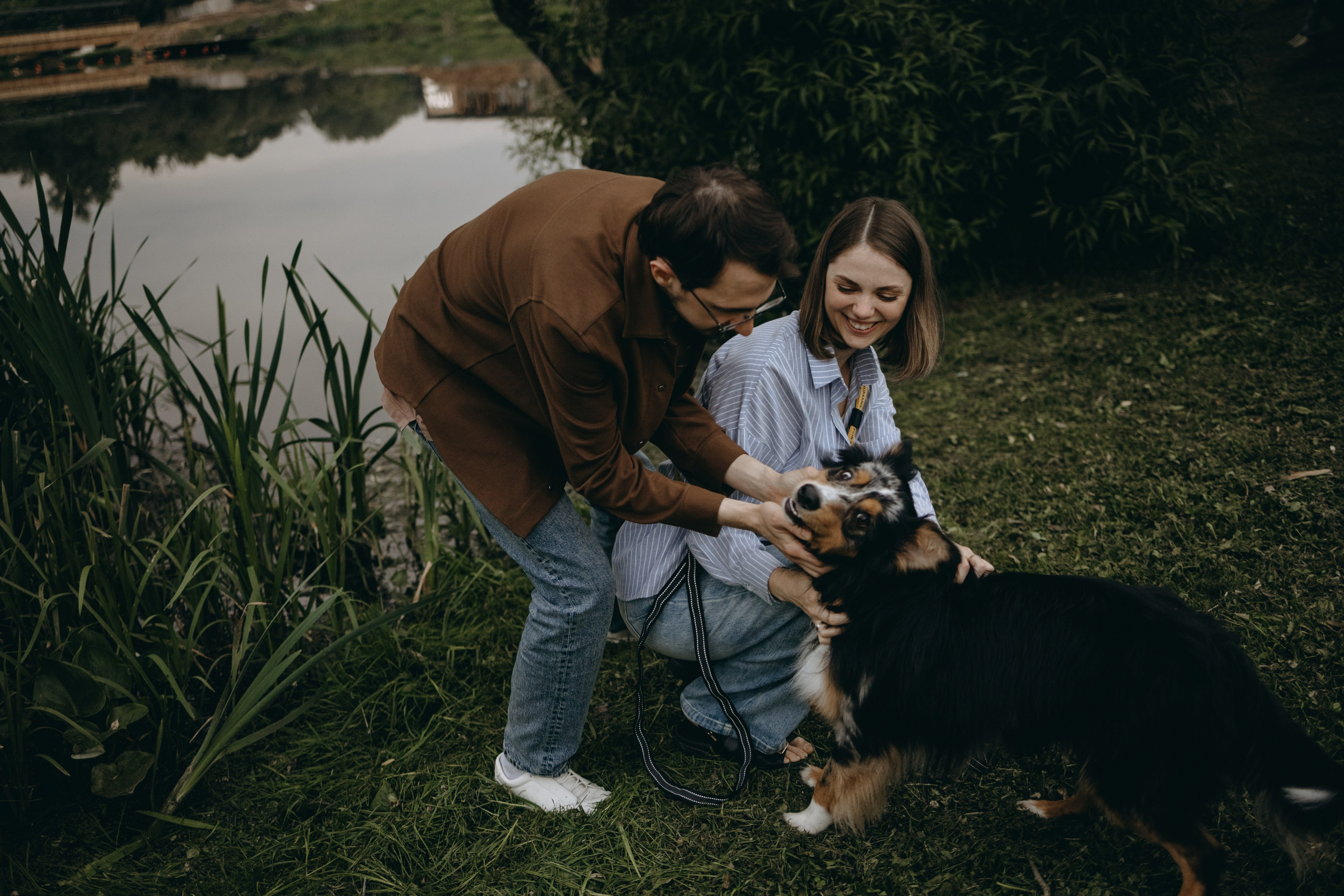 Настя, Никита и их Гром и Мяу. Фотограф — Анималист | Санкт-Петербург