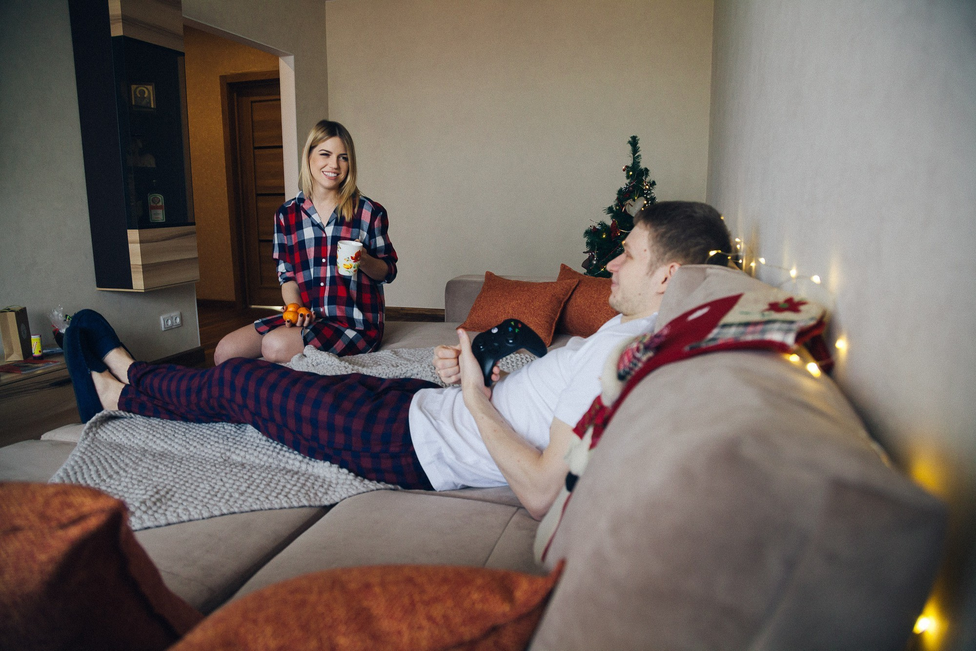 ВЛАД И ЮЛЯ (НОВОГОДНЯЯ). Фотограф во Владивостоке Антон Блохин