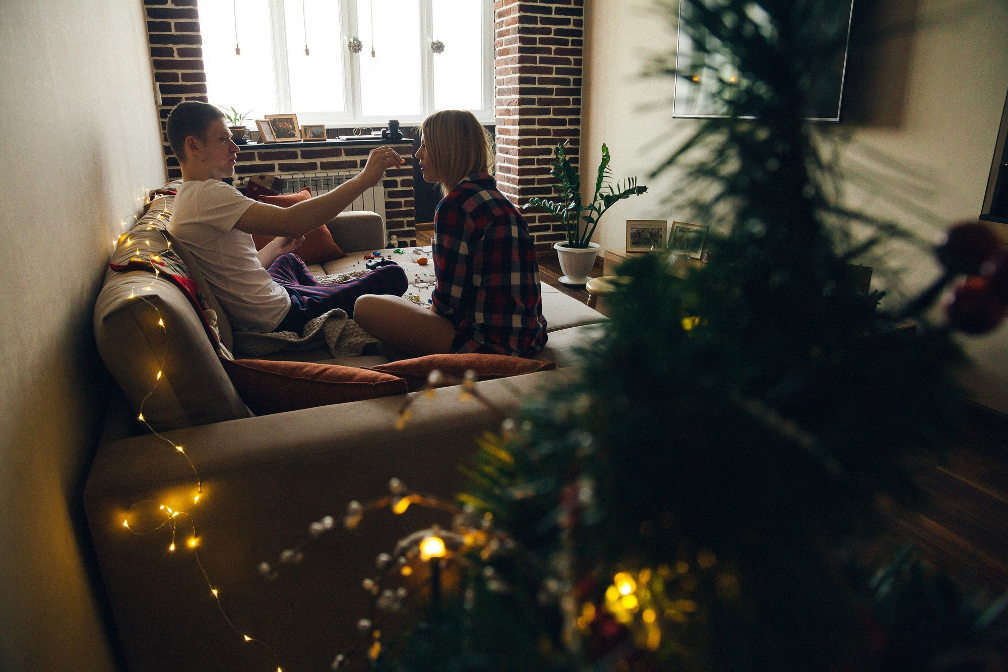 ВЛАД И ЮЛЯ (НОВОГОДНЯЯ). Фотограф во Владивостоке Антон Блохин