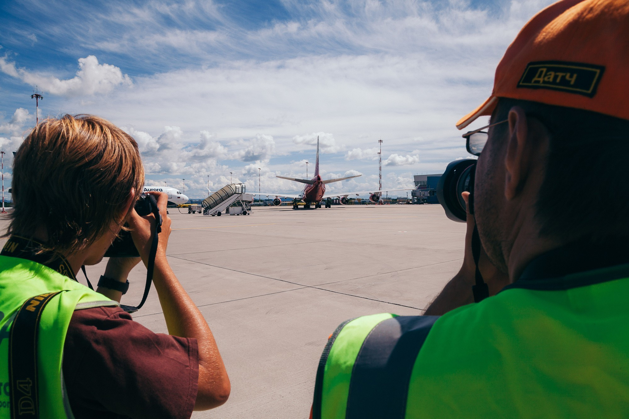 Авиаспоттинг в аэропорту Владивостока. Wedding and family photographer in Vladivostok Anton Blokhin