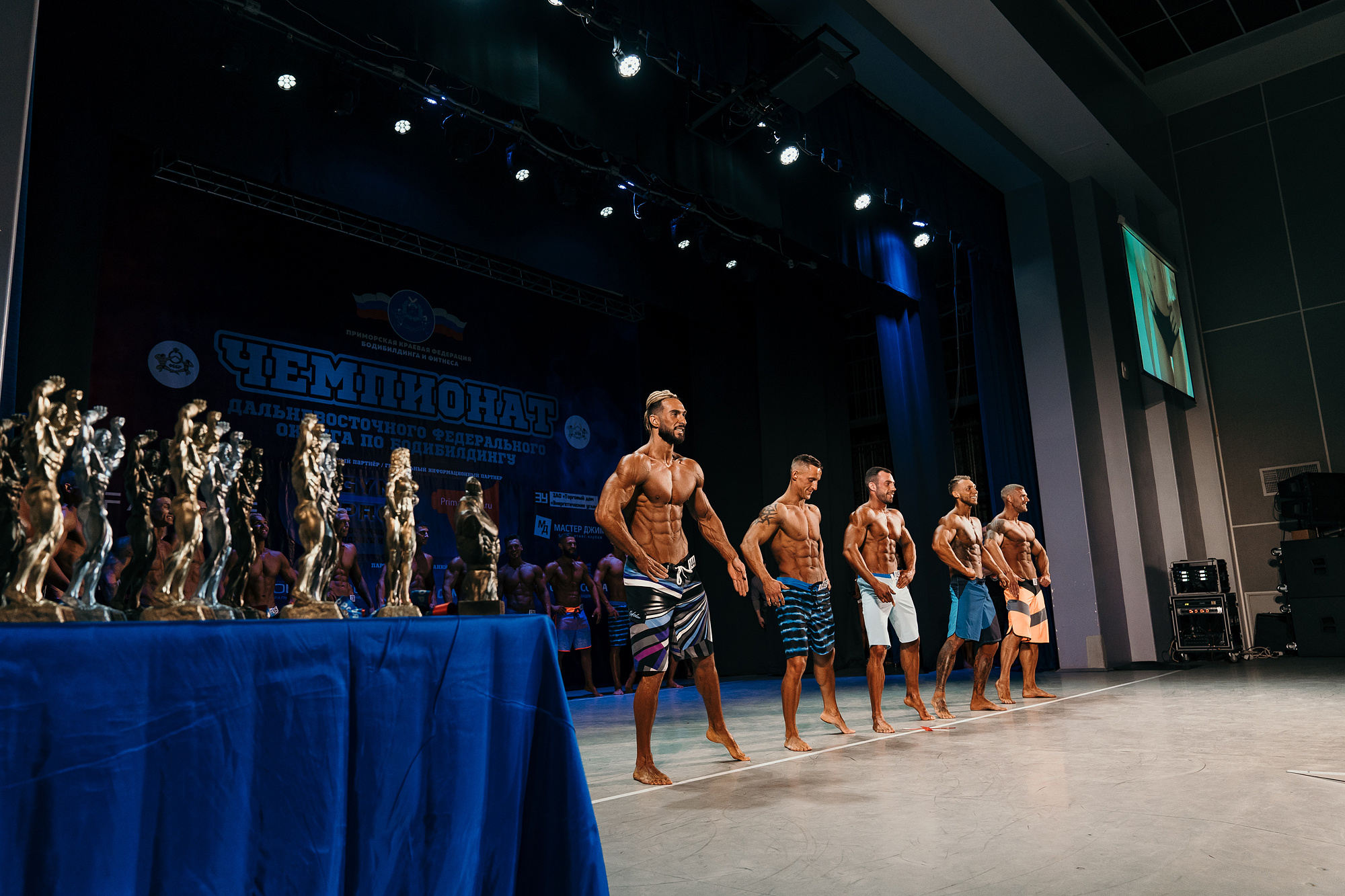 ЧЕМПИОНАТ ДАЛЬНЕВОСТОЧНОГО ФЕДЕРАЛЬНОГО ОКРУГА ПО БОДИБИЛДИНГУ 2019. Wedding and family photographer in Vladivostok Anton Blokhin