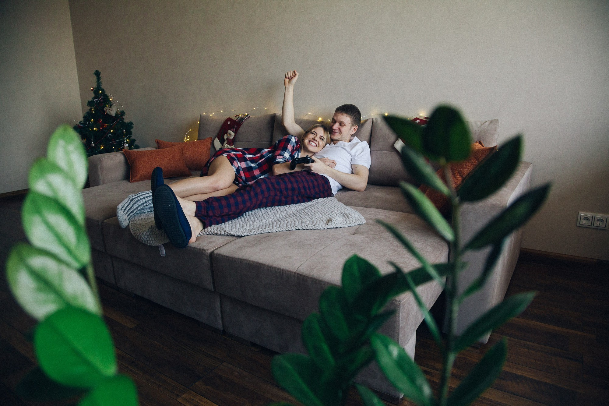 ВЛАД И ЮЛЯ (НОВОГОДНЯЯ). Фотограф во Владивостоке Антон Блохин