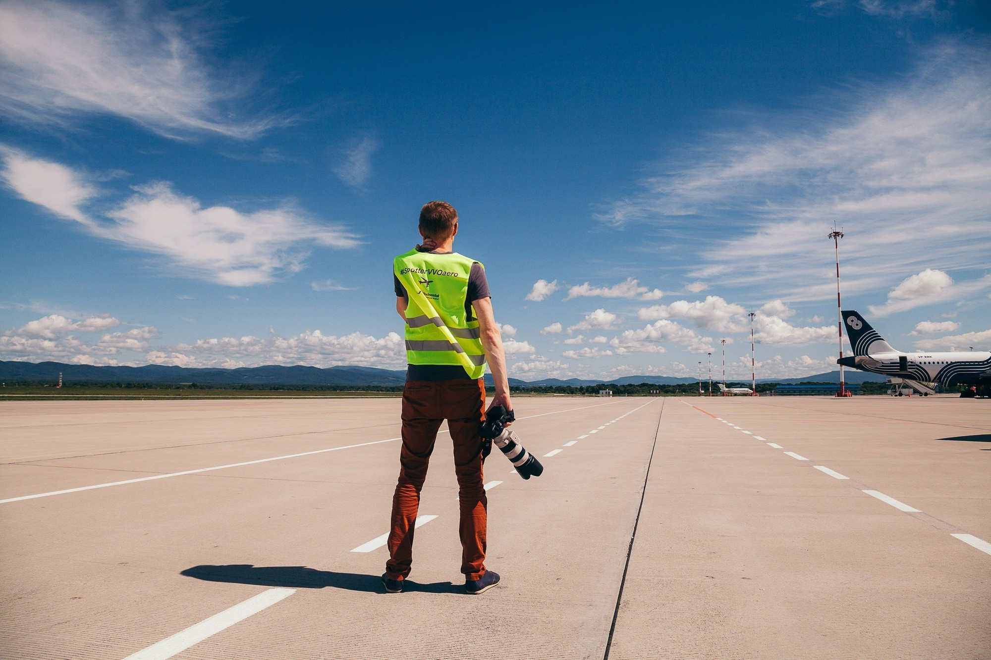 Авиаспоттинг в аэропорту Владивостока. Wedding and family photographer in Vladivostok Anton Blokhin