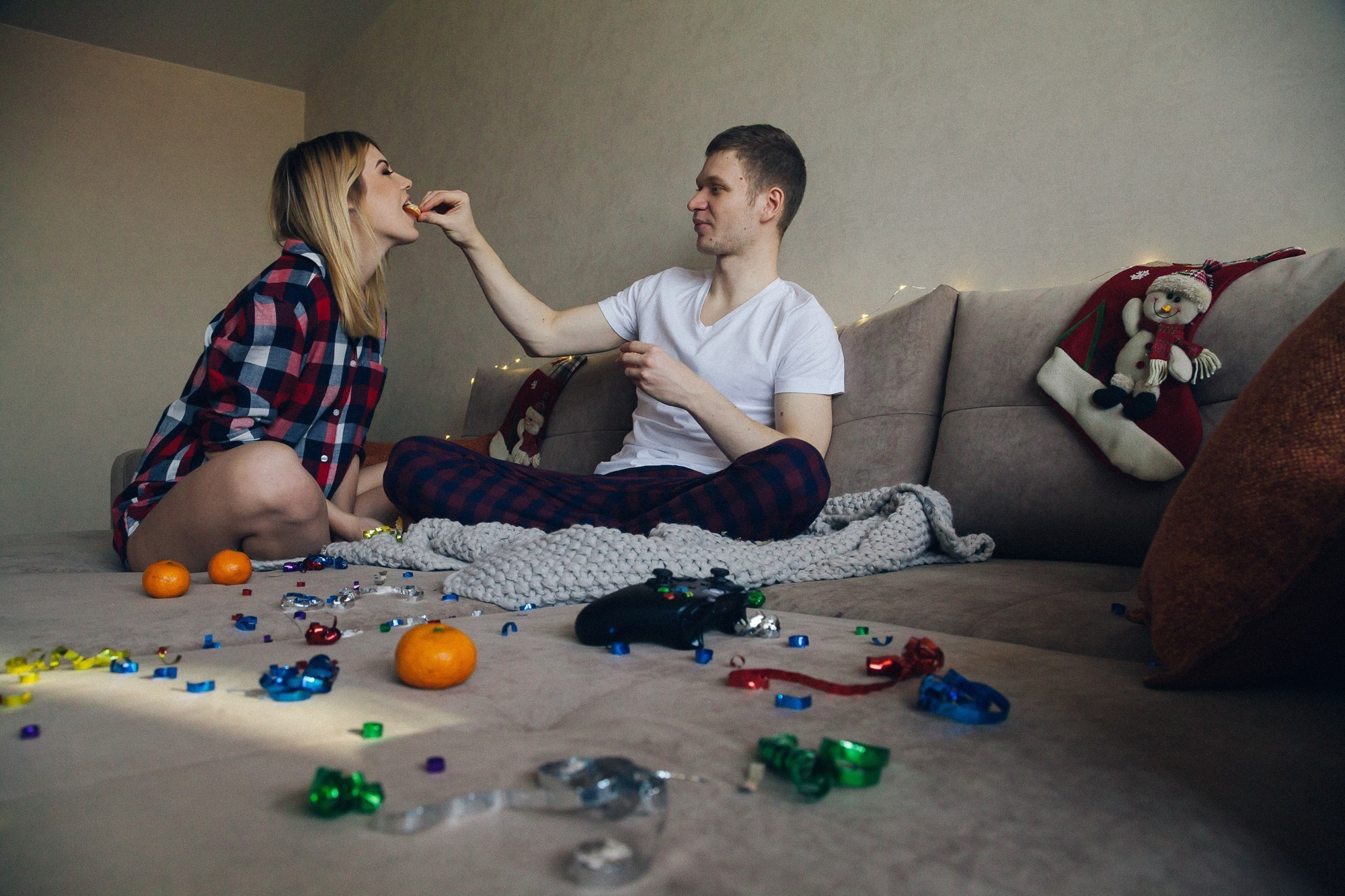 ВЛАД И ЮЛЯ (НОВОГОДНЯЯ). Фотограф во Владивостоке Антон Блохин