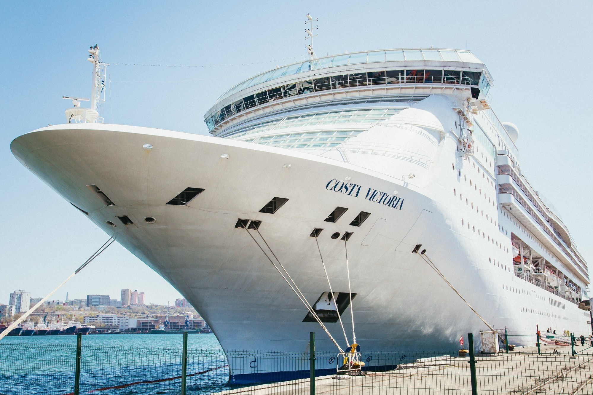 Круизный лайнер Costa Victoria во Владивостоке (2.05.17). Фотограф во Владивостоке Антон Блохин