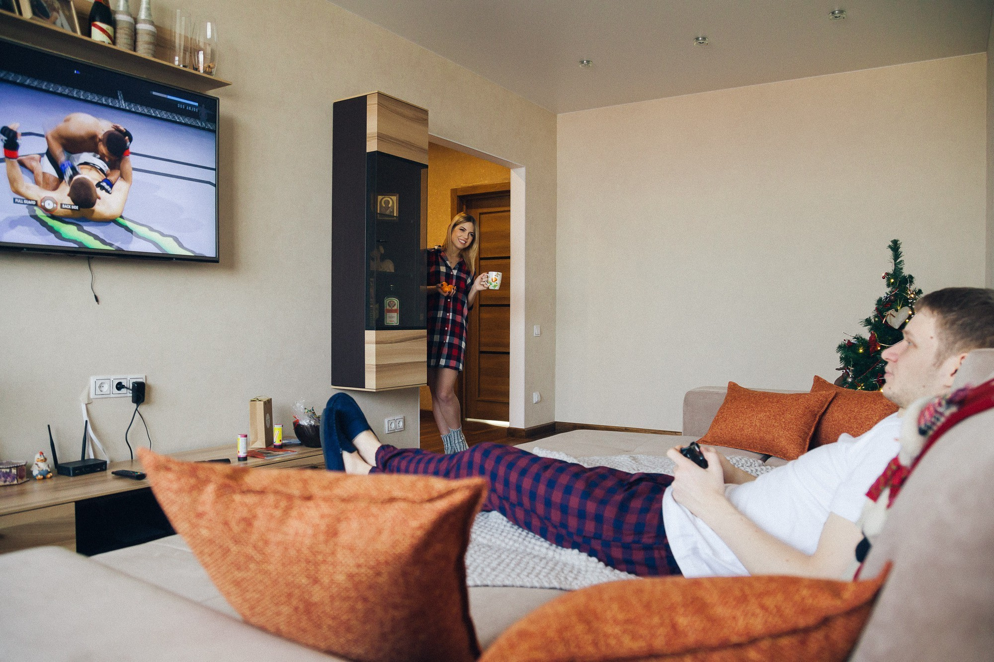 ВЛАД И ЮЛЯ (НОВОГОДНЯЯ). Фотограф во Владивостоке Антон Блохин