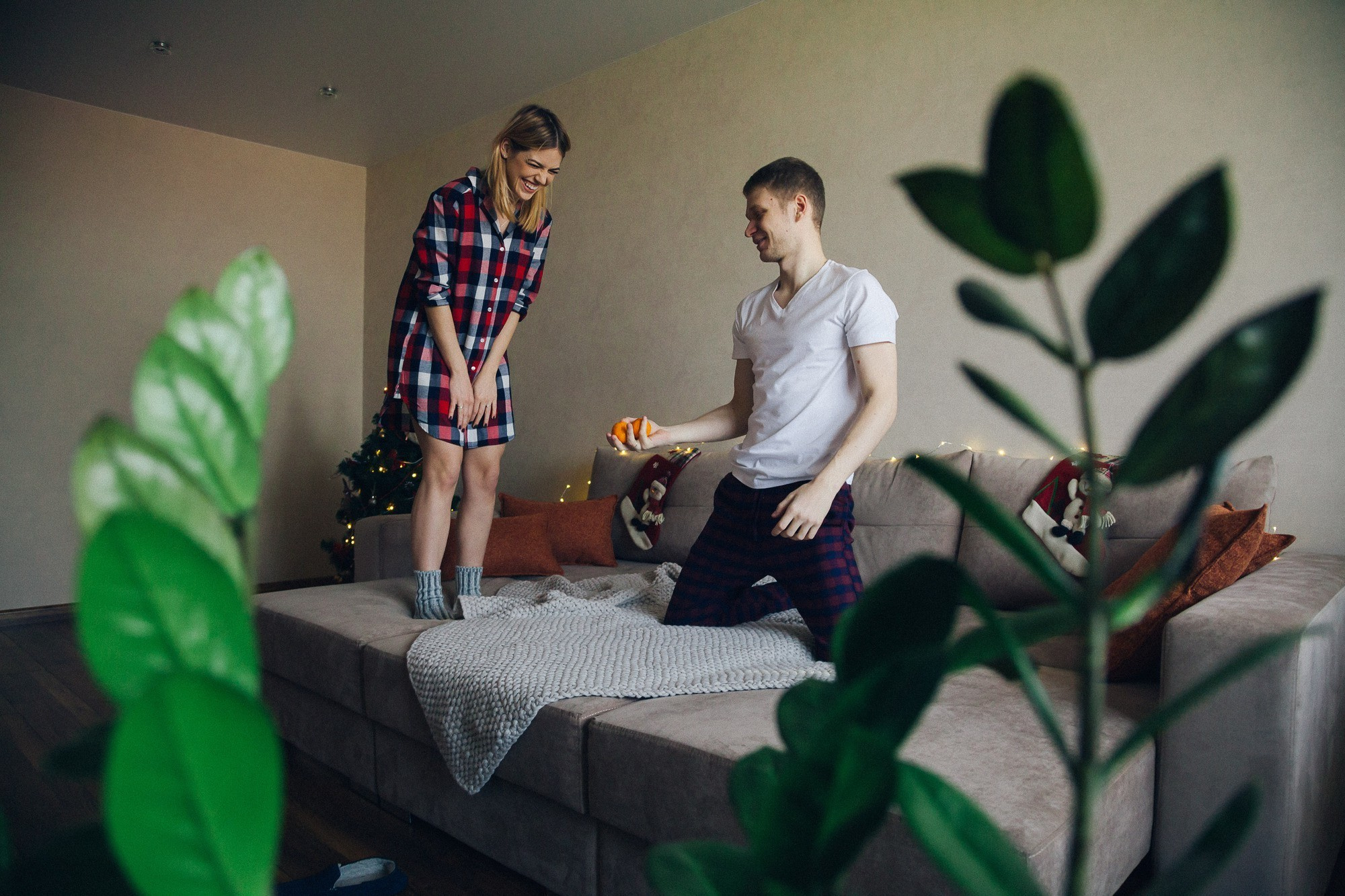 ВЛАД И ЮЛЯ (НОВОГОДНЯЯ). Фотограф во Владивостоке Антон Блохин