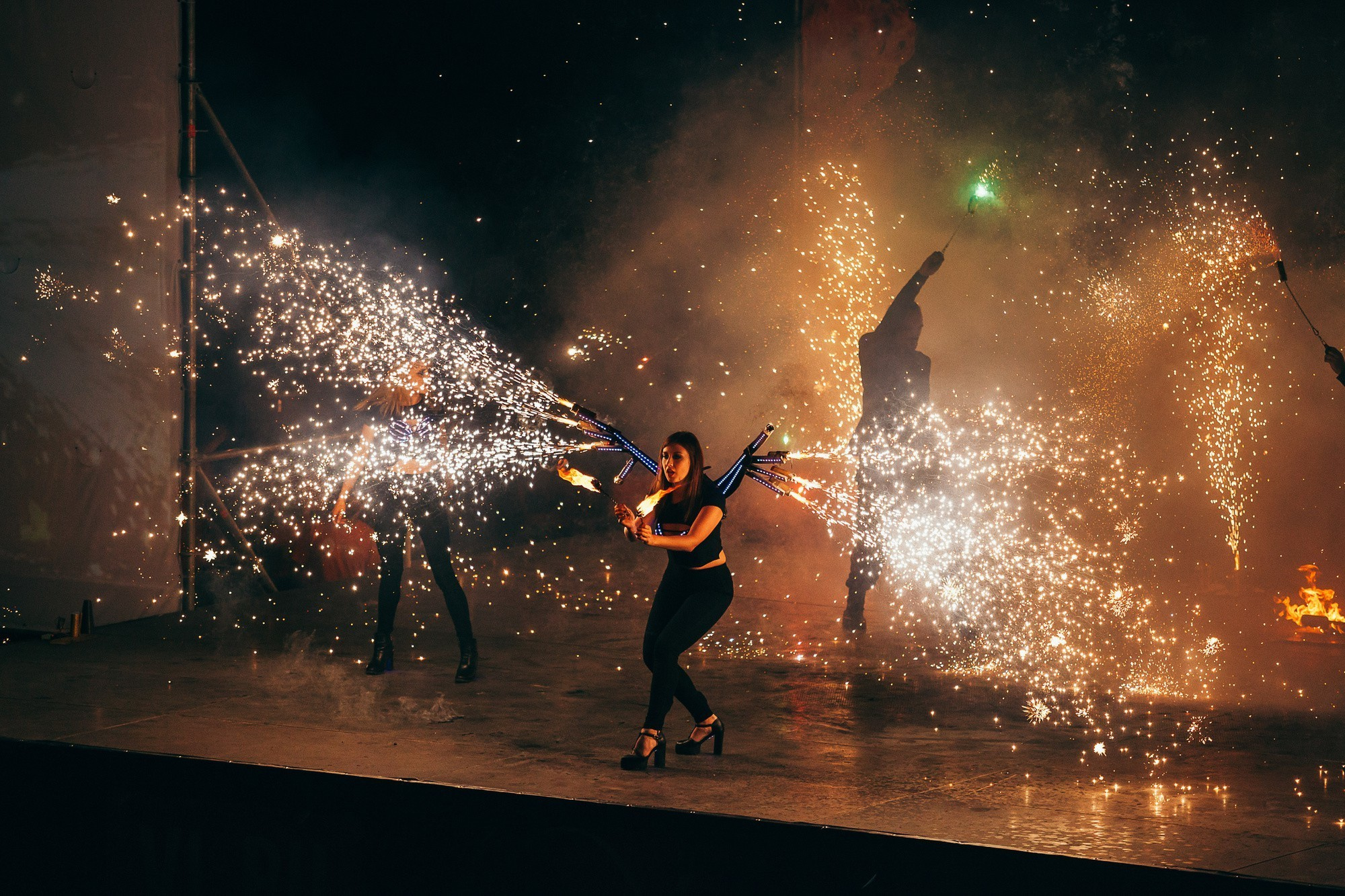 Международный фестиваль огненных искусств «ОГНИ ВОСТОКА 2016». Фотограф во Владивостоке Антон Блохин
