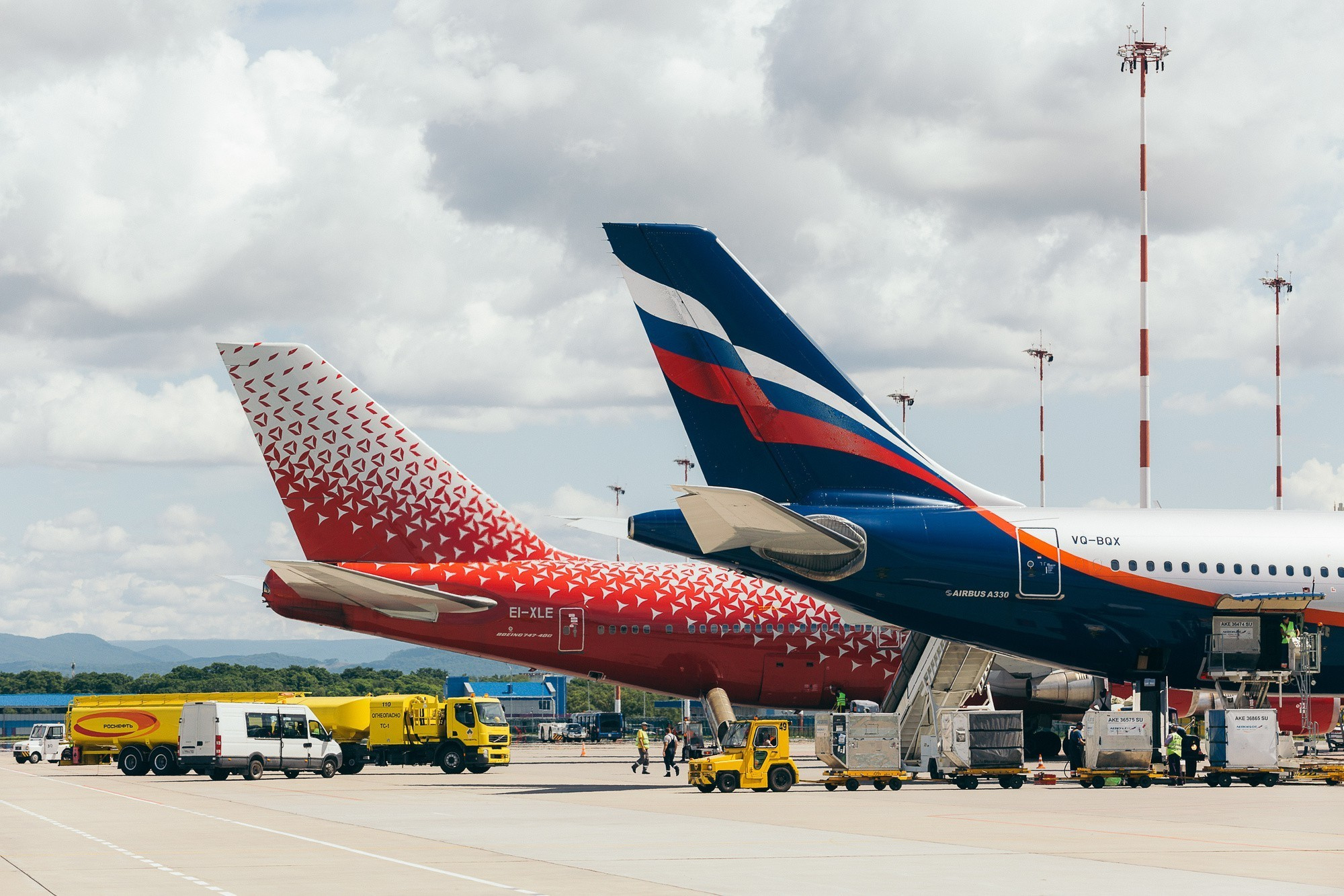 Авиаспоттинг в аэропорту Владивостока. Wedding and family photographer in Vladivostok Anton Blokhin