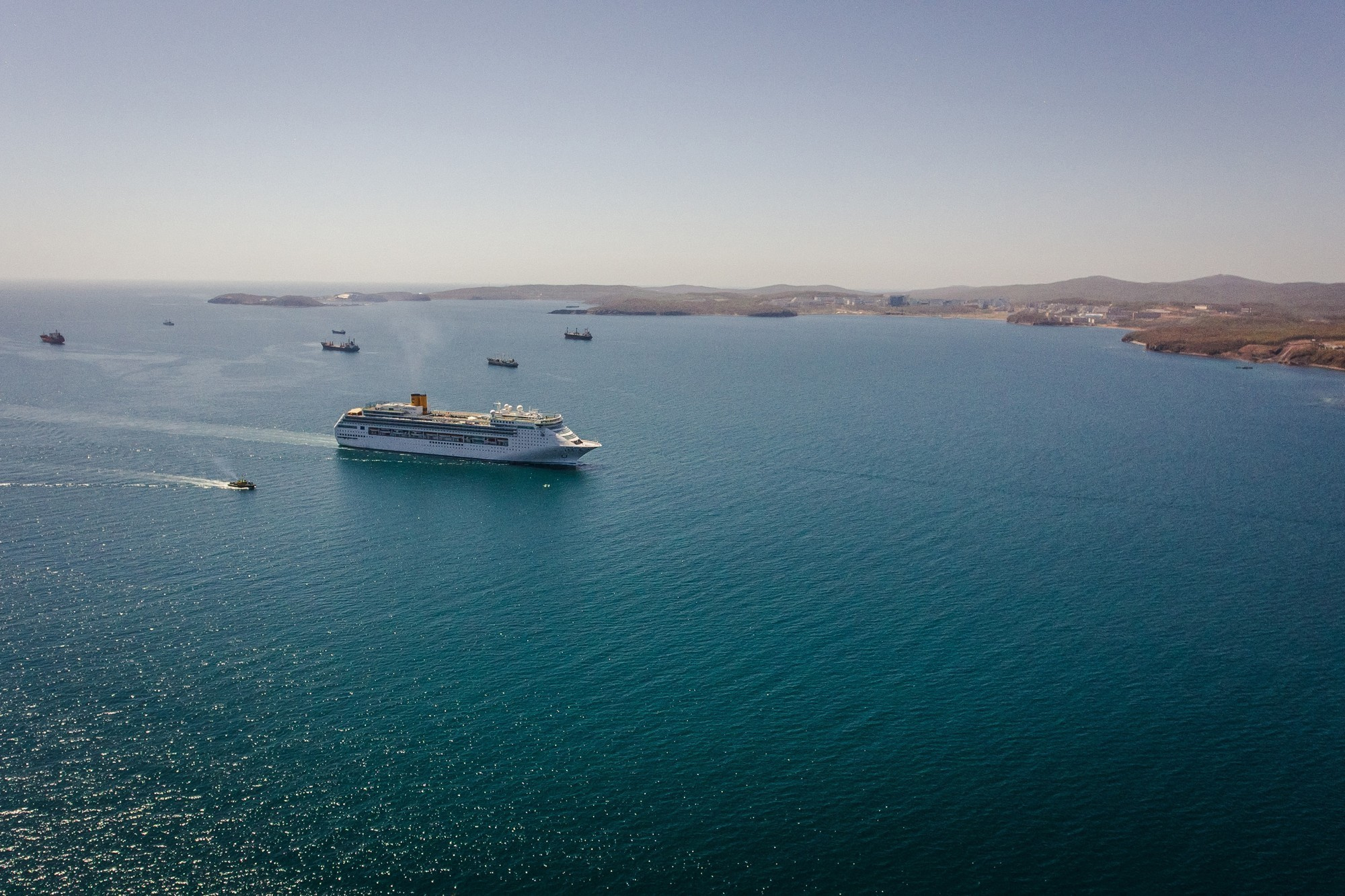 Круизный лайнер Costa Victoria во Владивостоке (2.05.17). Фотограф во Владивостоке Антон Блохин