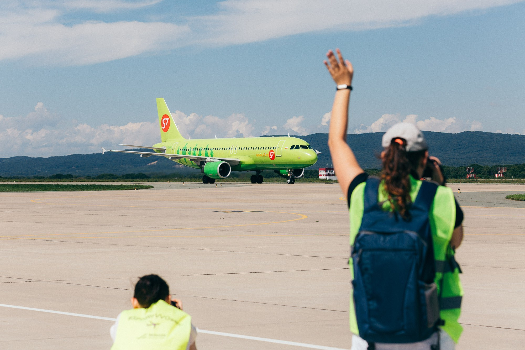 Авиаспоттинг в аэропорту Владивостока. Wedding and family photographer in Vladivostok Anton Blokhin