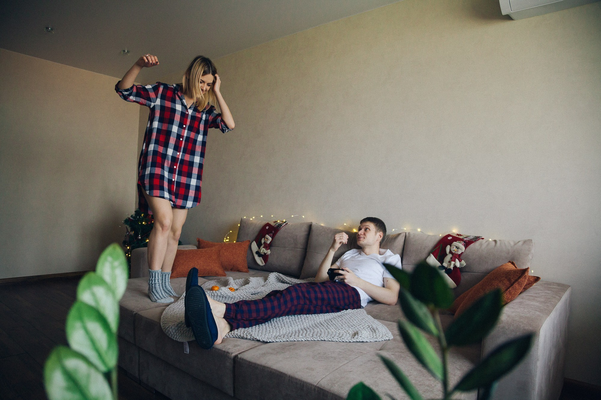 ВЛАД И ЮЛЯ (НОВОГОДНЯЯ). Фотограф во Владивостоке Антон Блохин