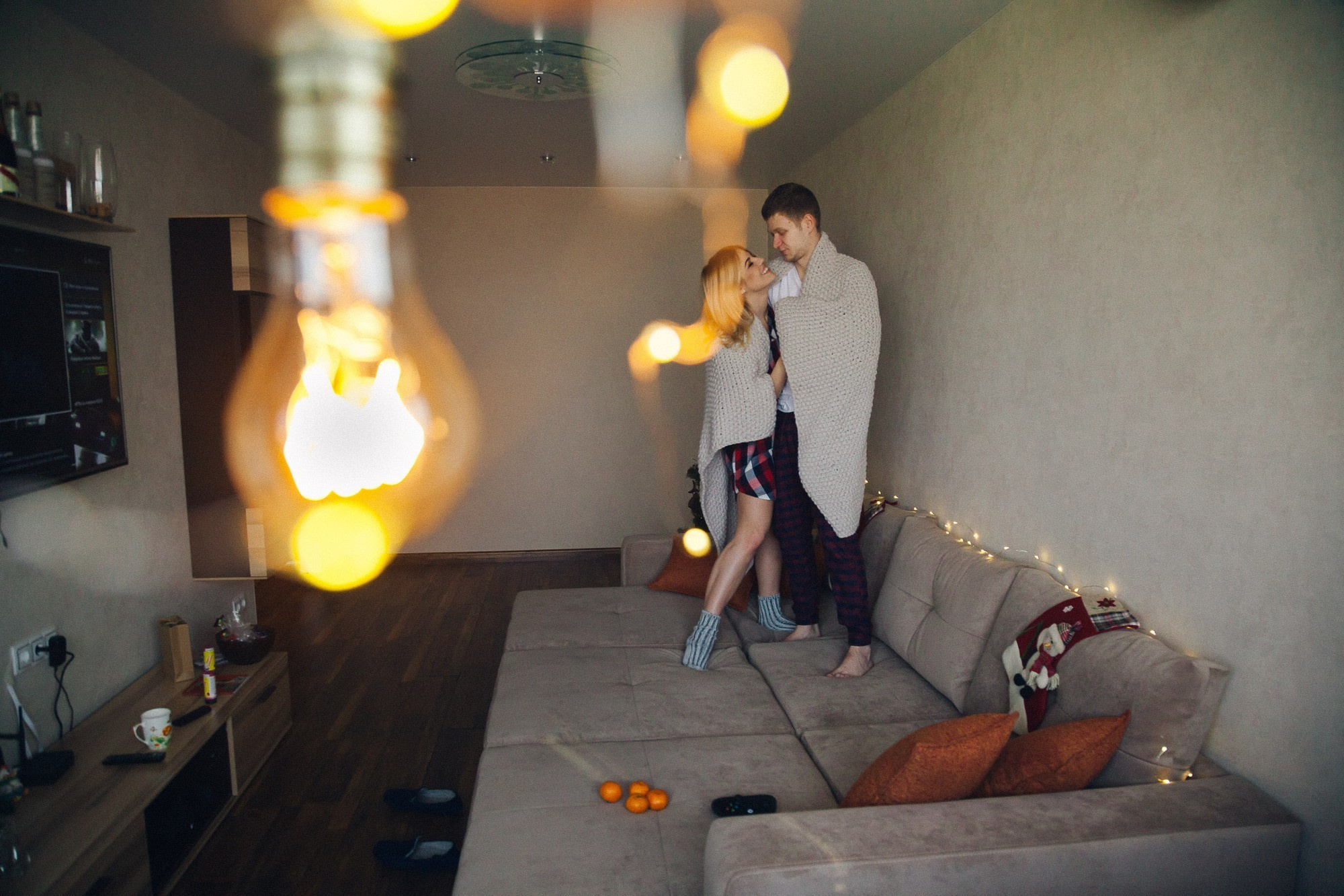 ВЛАД И ЮЛЯ (НОВОГОДНЯЯ). Фотограф во Владивостоке Антон Блохин