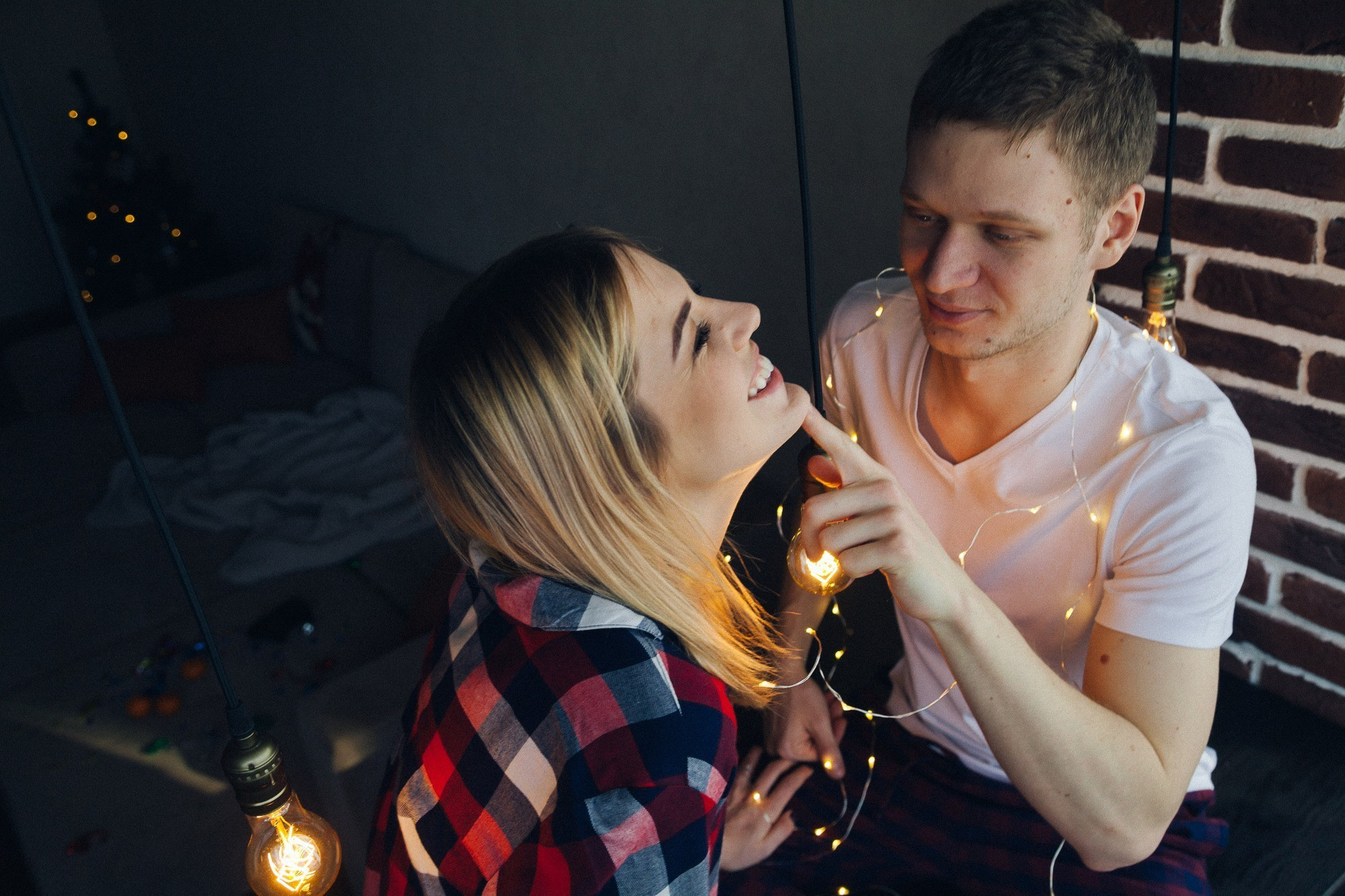 ВЛАД И ЮЛЯ (НОВОГОДНЯЯ). Фотограф во Владивостоке Антон Блохин