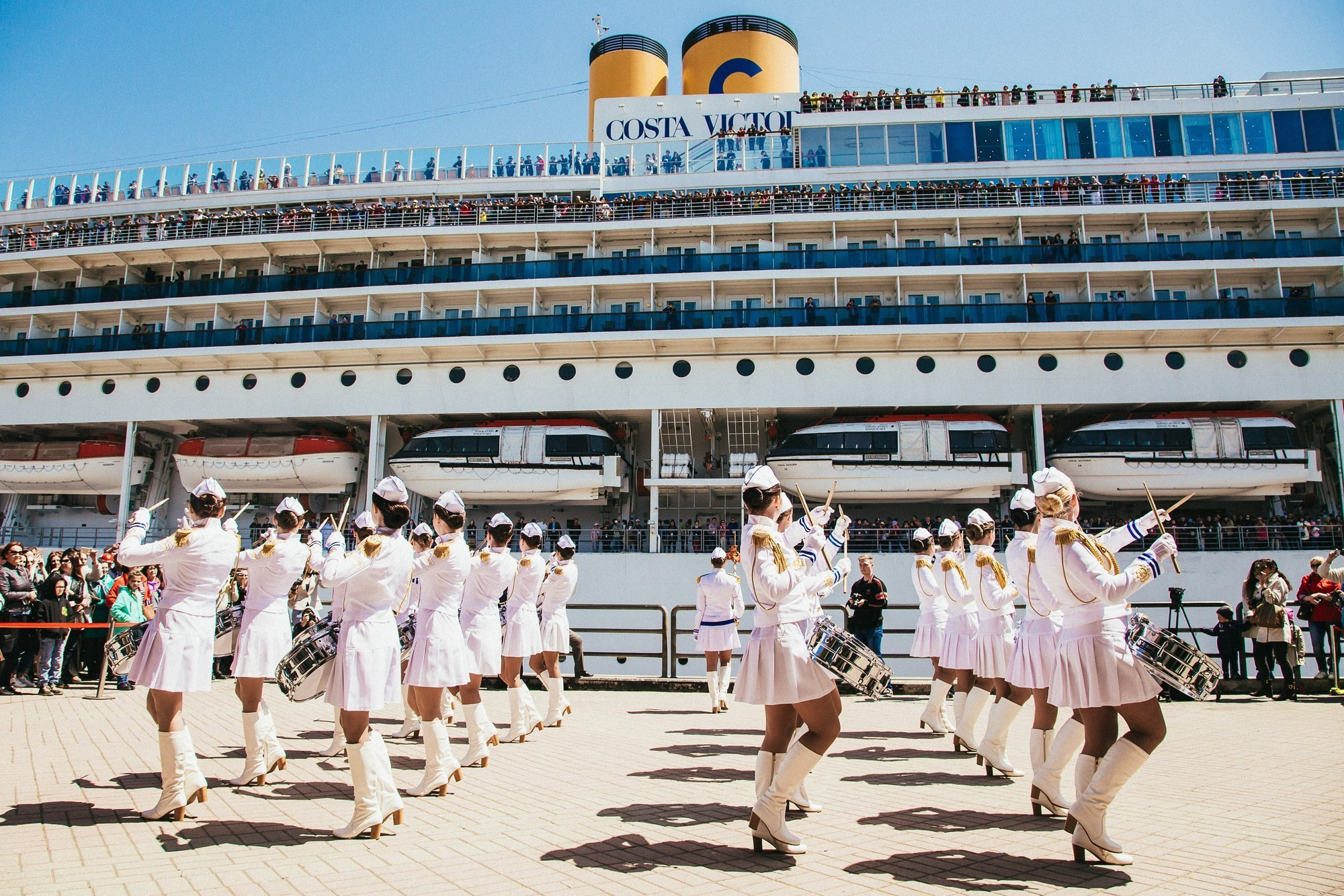 Круизный лайнер Costa Victoria во Владивостоке (2.05.17). Фотограф во Владивостоке Антон Блохин