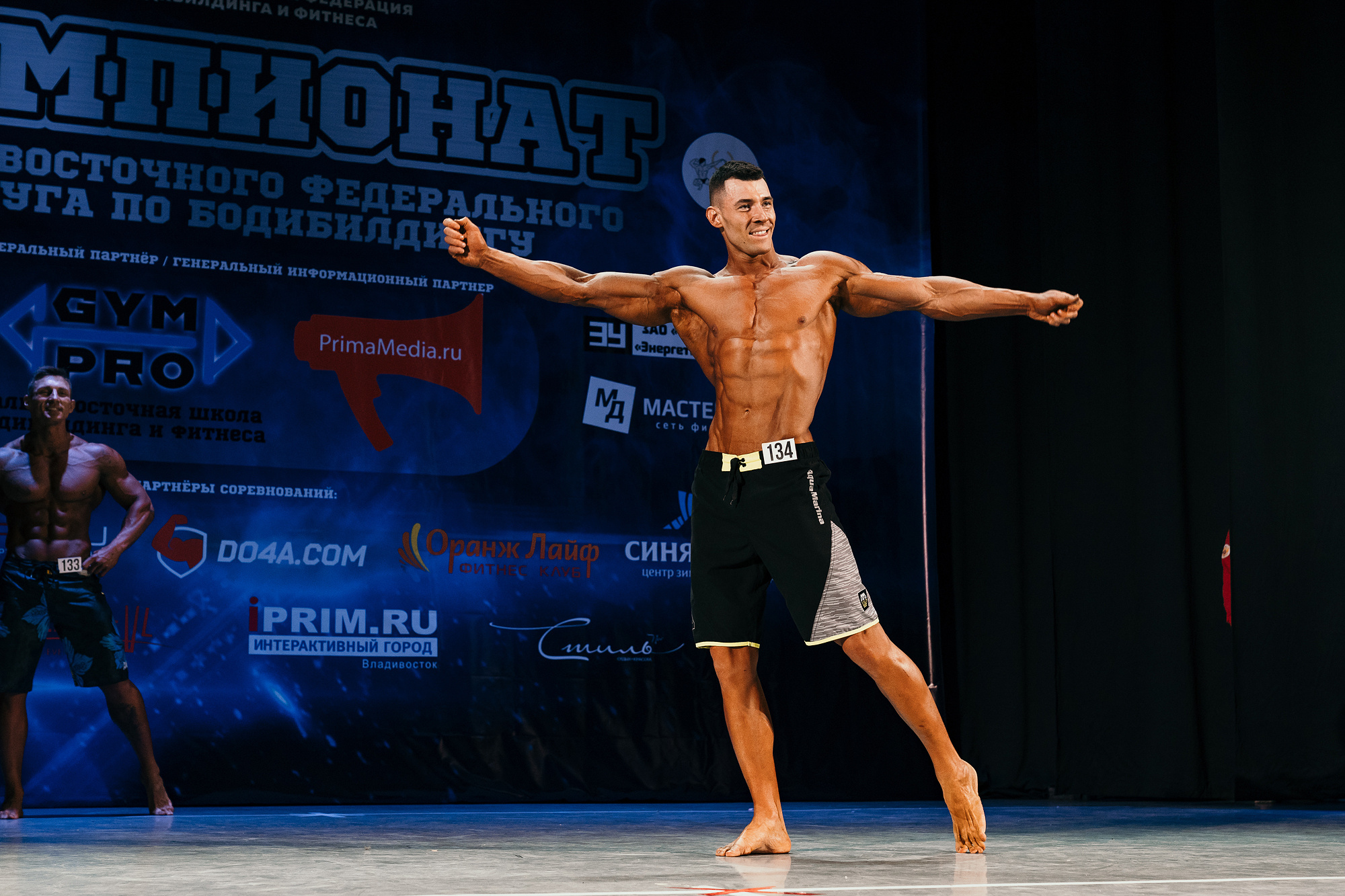 ЧЕМПИОНАТ ДАЛЬНЕВОСТОЧНОГО ФЕДЕРАЛЬНОГО ОКРУГА ПО БОДИБИЛДИНГУ 2019. Wedding and family photographer in Vladivostok Anton Blokhin