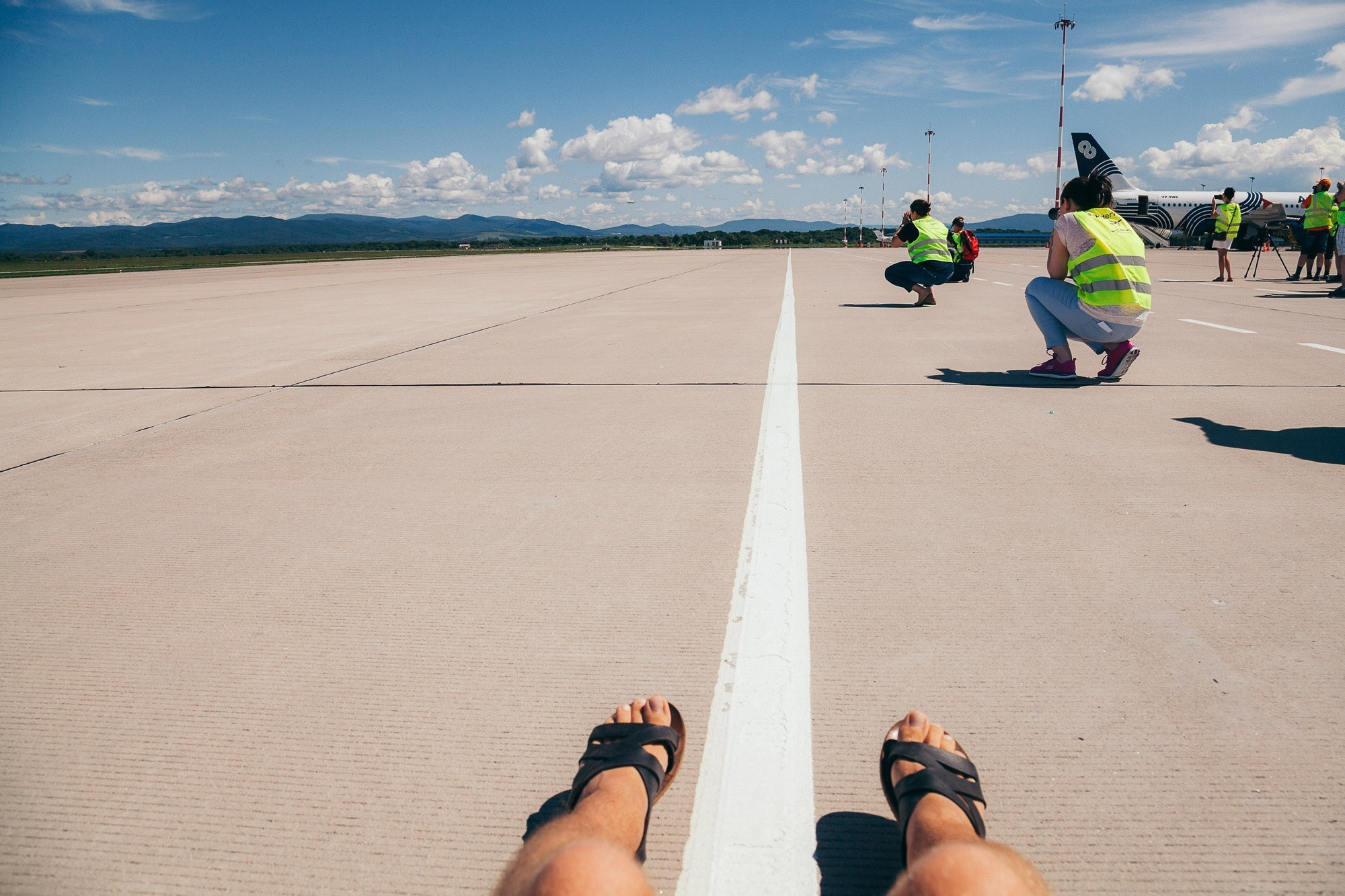 Авиаспоттинг в аэропорту Владивостока. Wedding and family photographer in Vladivostok Anton Blokhin