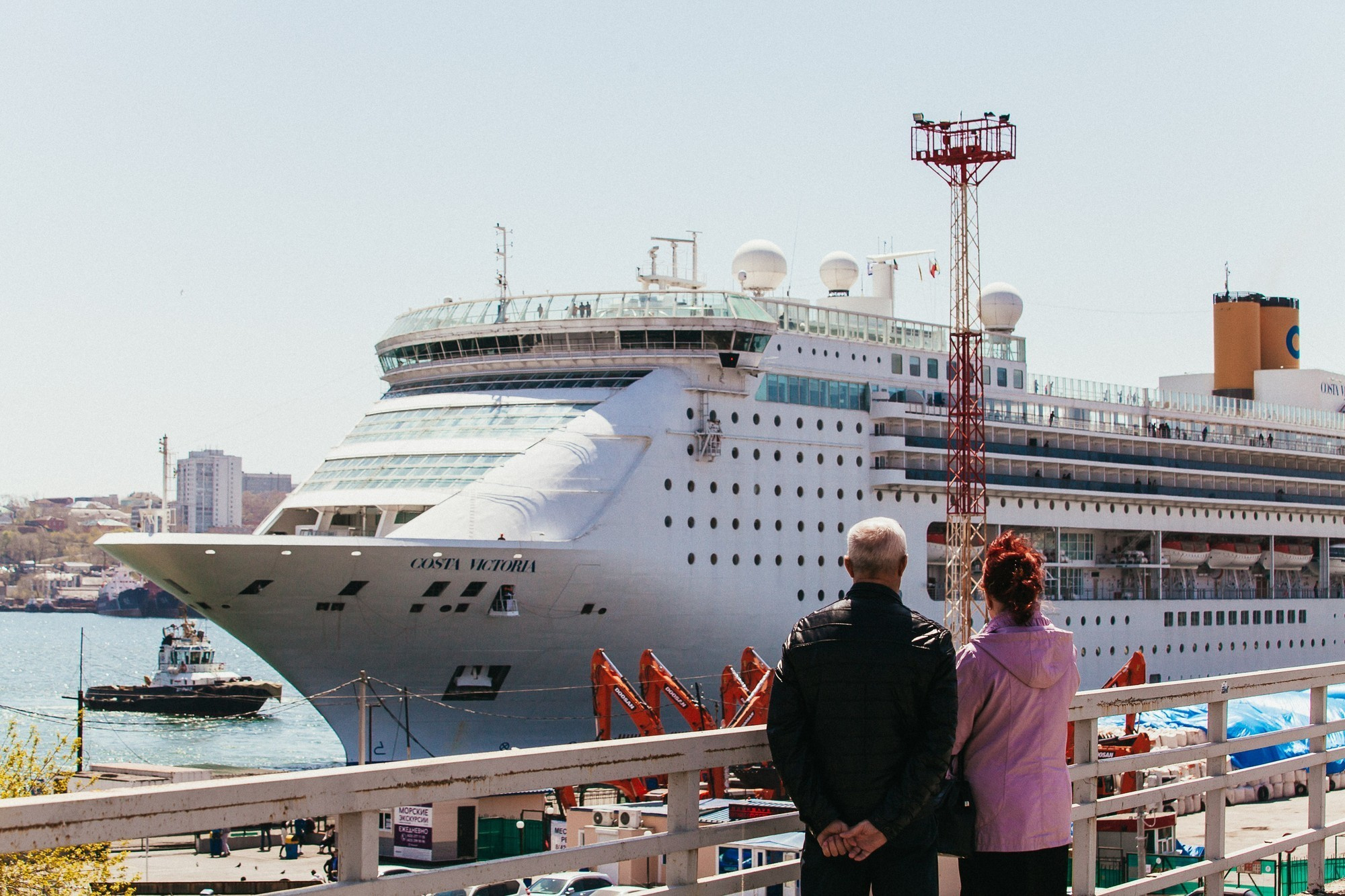 Круизный лайнер Costa Victoria во Владивостоке (2.05.17). Фотограф во Владивостоке Антон Блохин