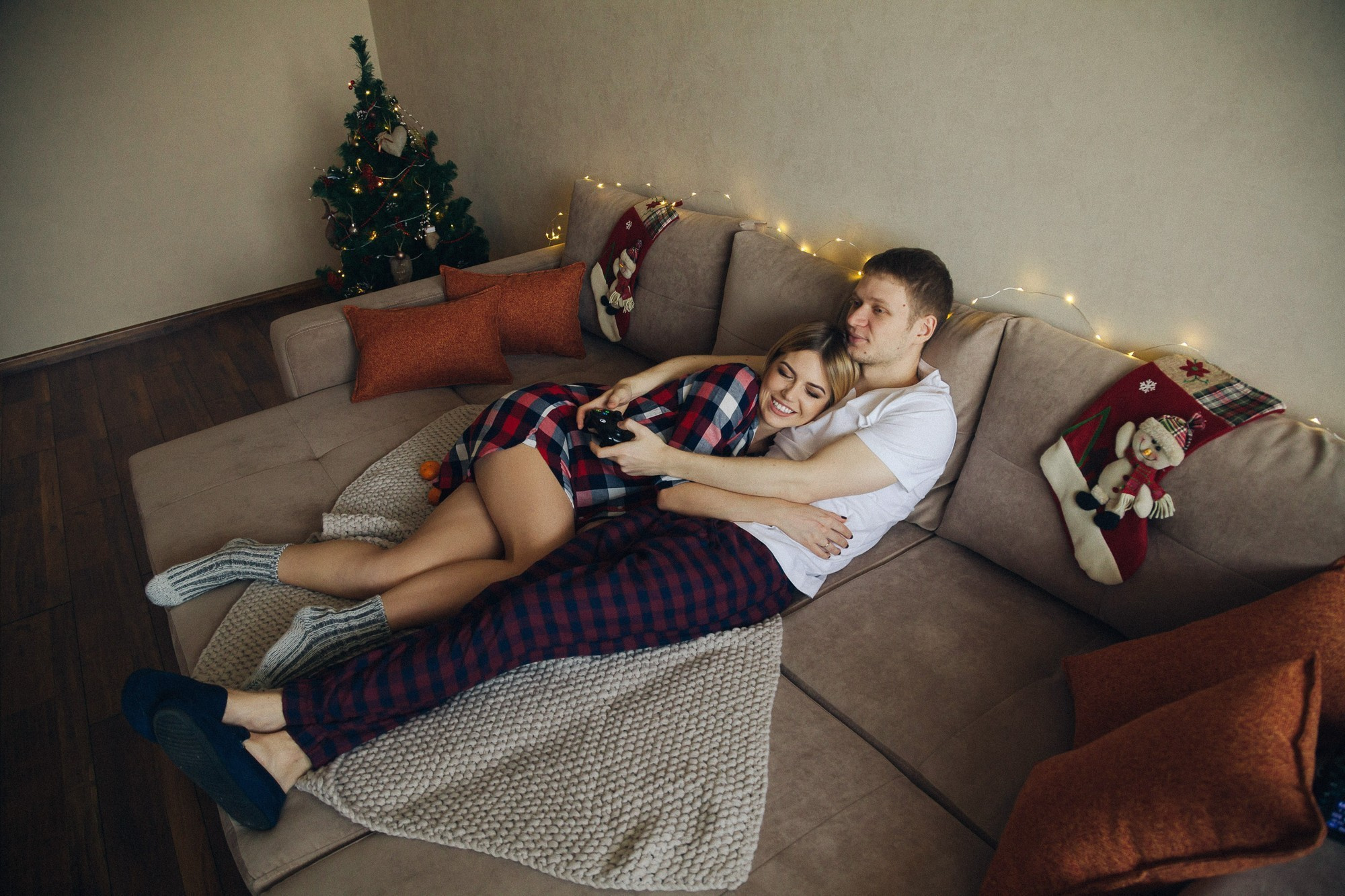 ВЛАД И ЮЛЯ (НОВОГОДНЯЯ). Фотограф во Владивостоке Антон Блохин