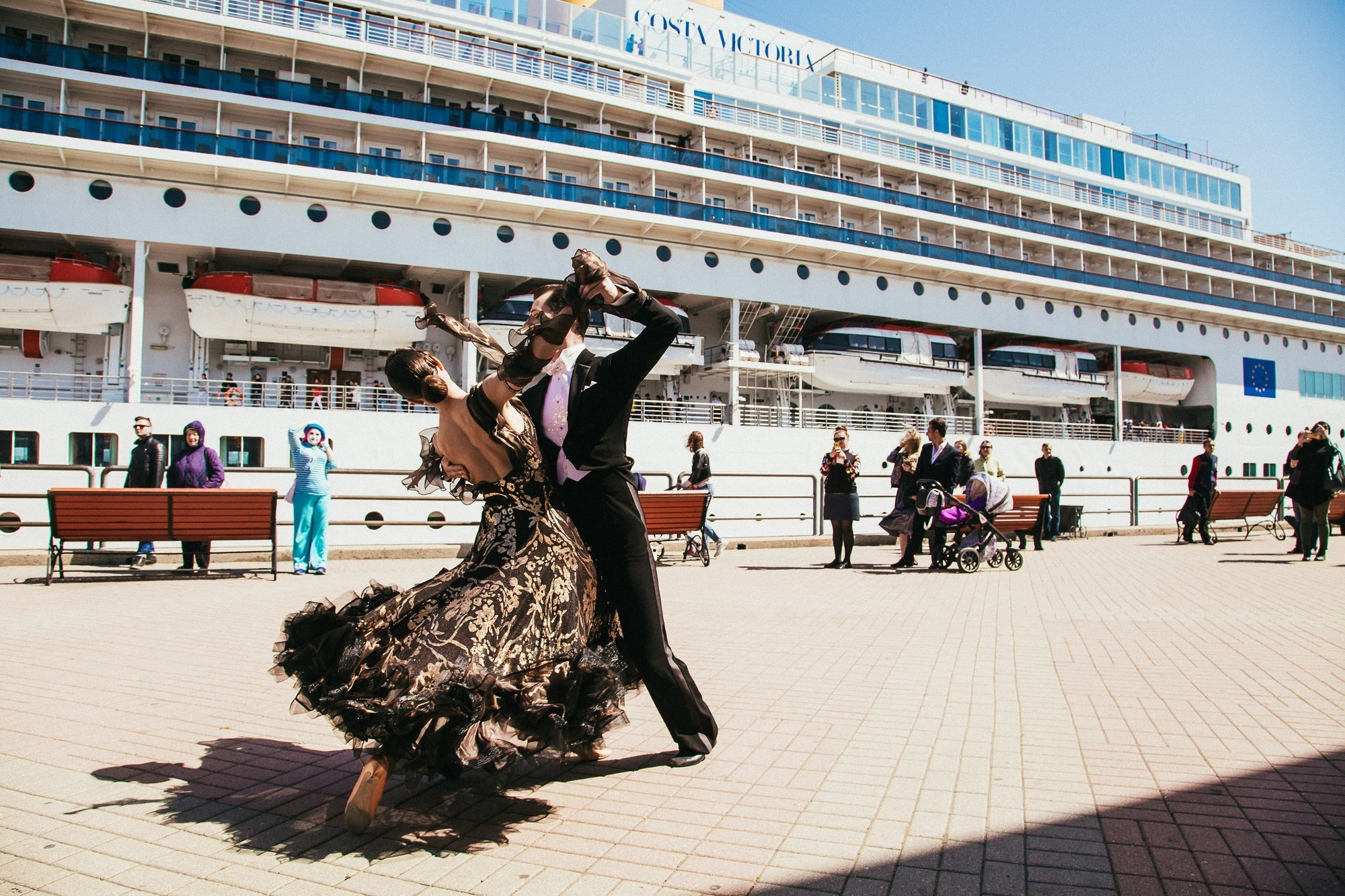 Круизный лайнер Costa Victoria во Владивостоке (2.05.17). Фотограф во Владивостоке Антон Блохин