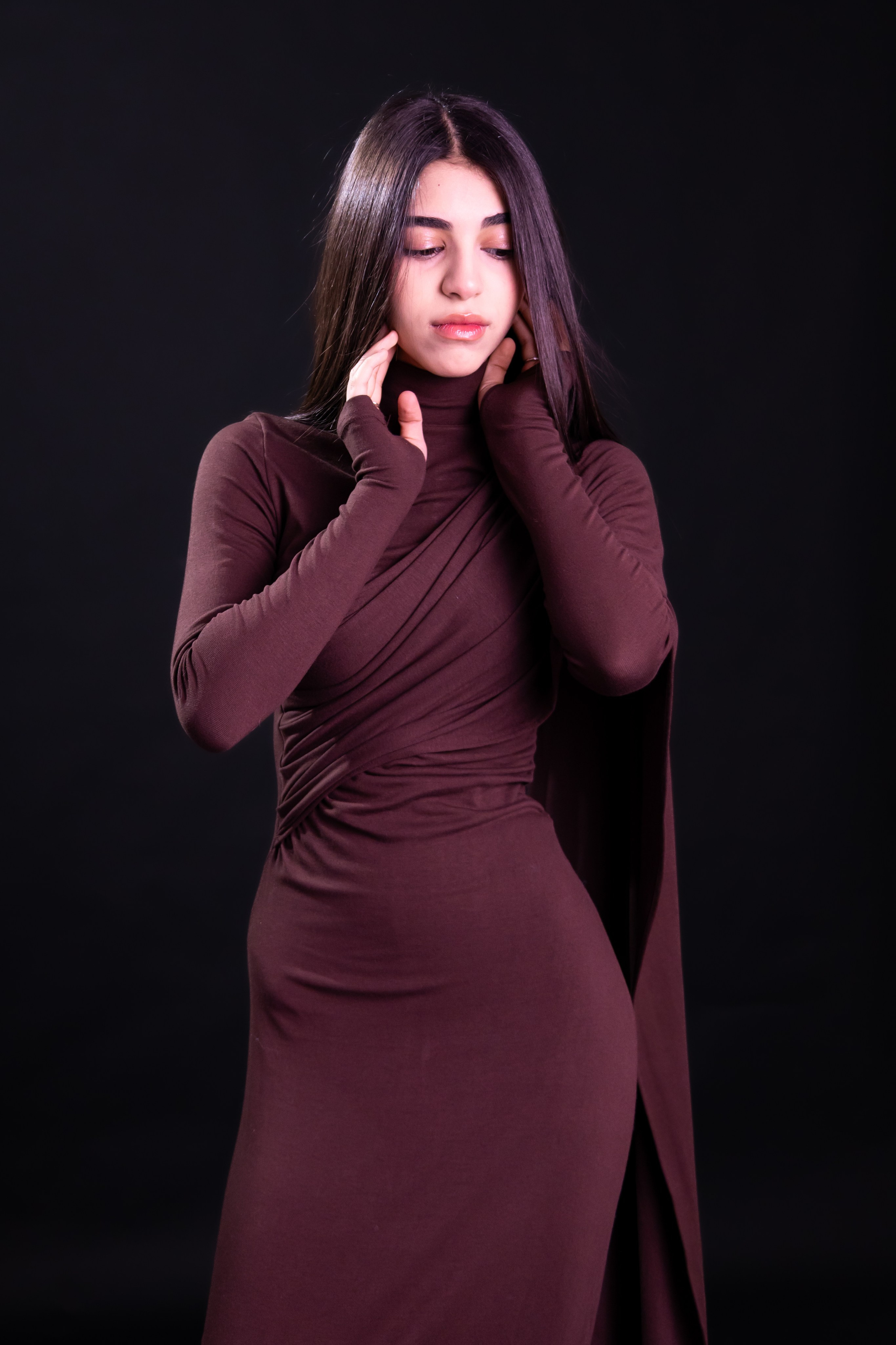 Женские портреты в студии. Индивидуальный фотограф во Владивостоке