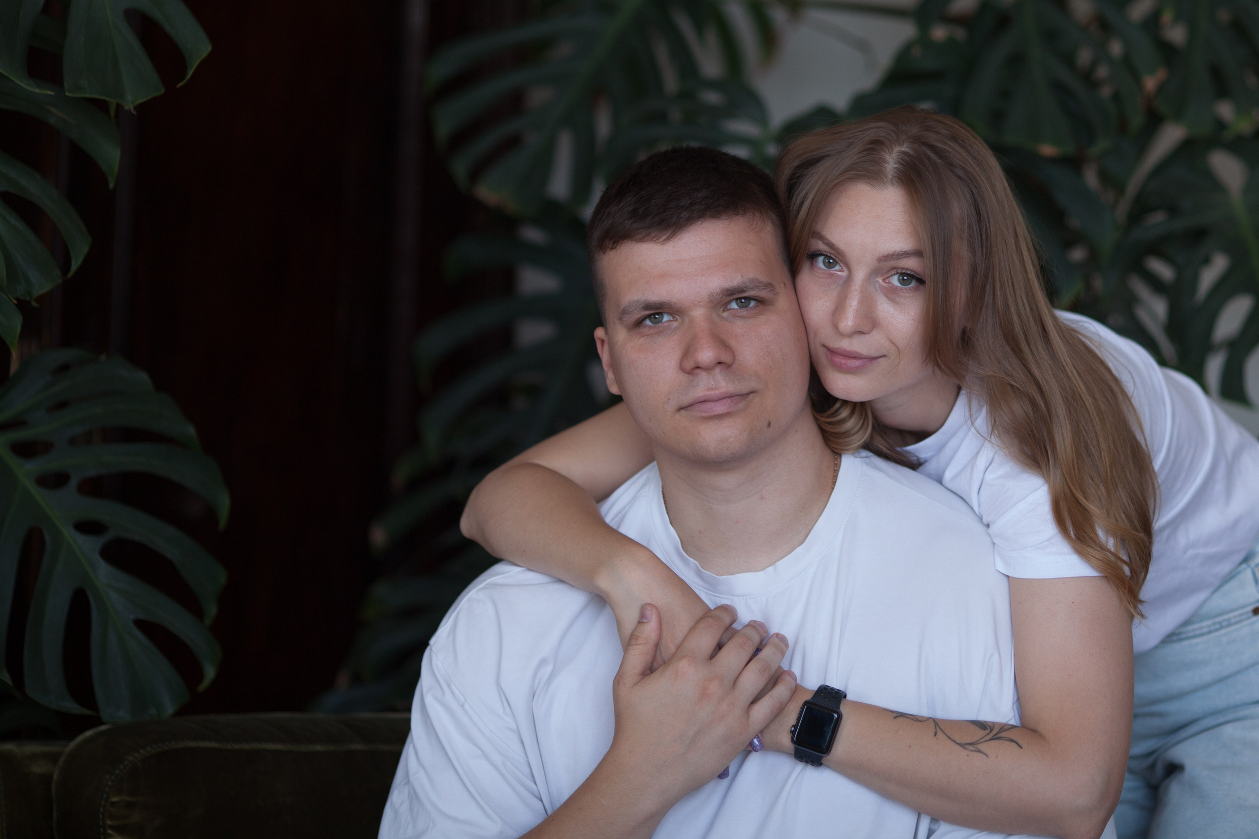 Женя и Кристина минимализм. Семейный и детский фотограф в Краснодаре Брусилова Марина