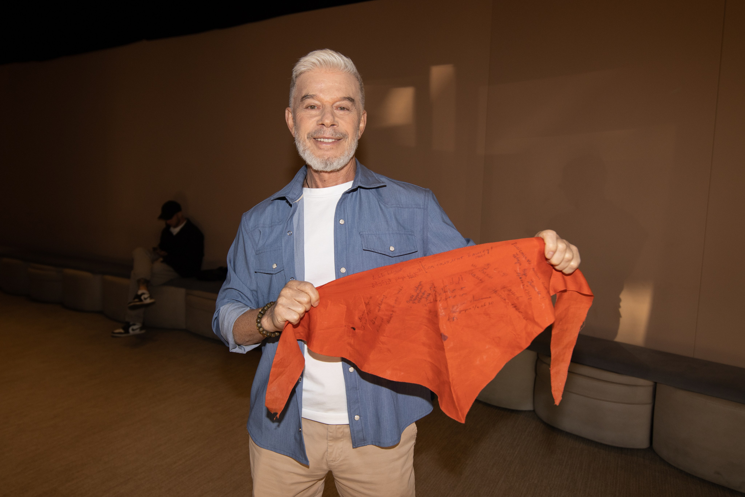 Олег Газманов в объективе камеры фотографа Александра Замятина на мероприятии, посвященном 100-летию Артека в Москве.