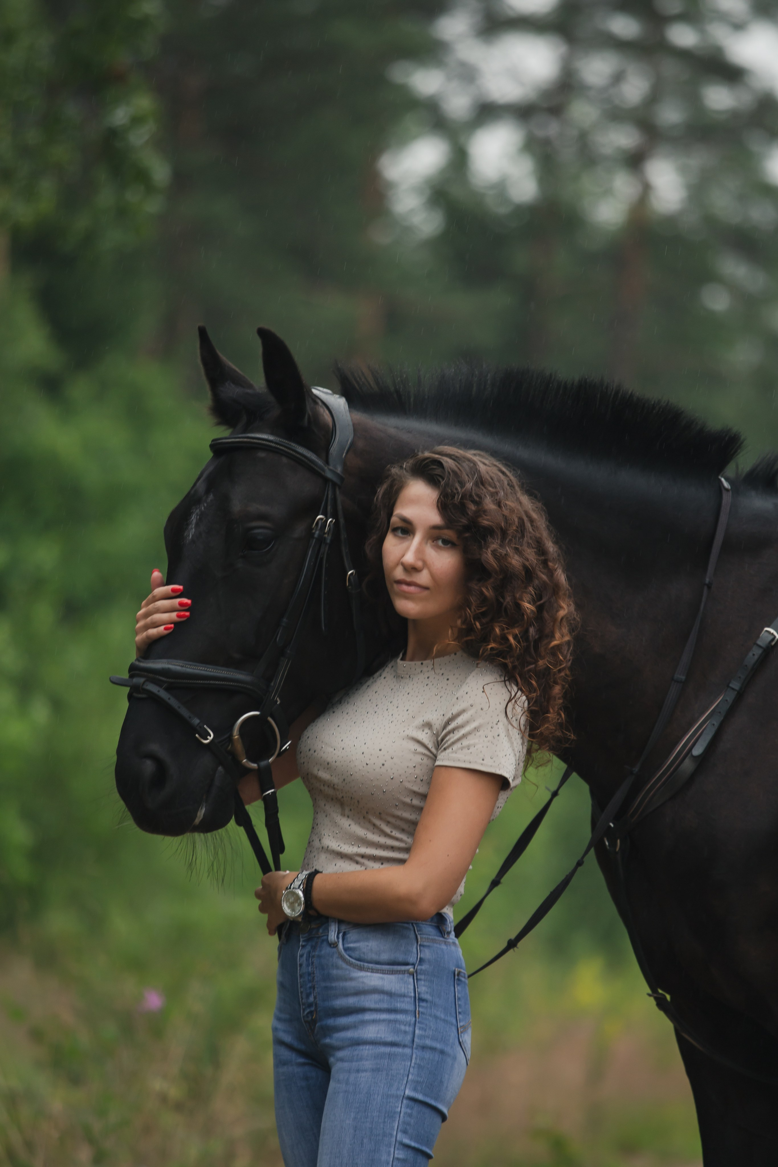 Фотопрогулки с Гороскопом. Конный фотограф в Санкт-Петербурге Анна Лебедева