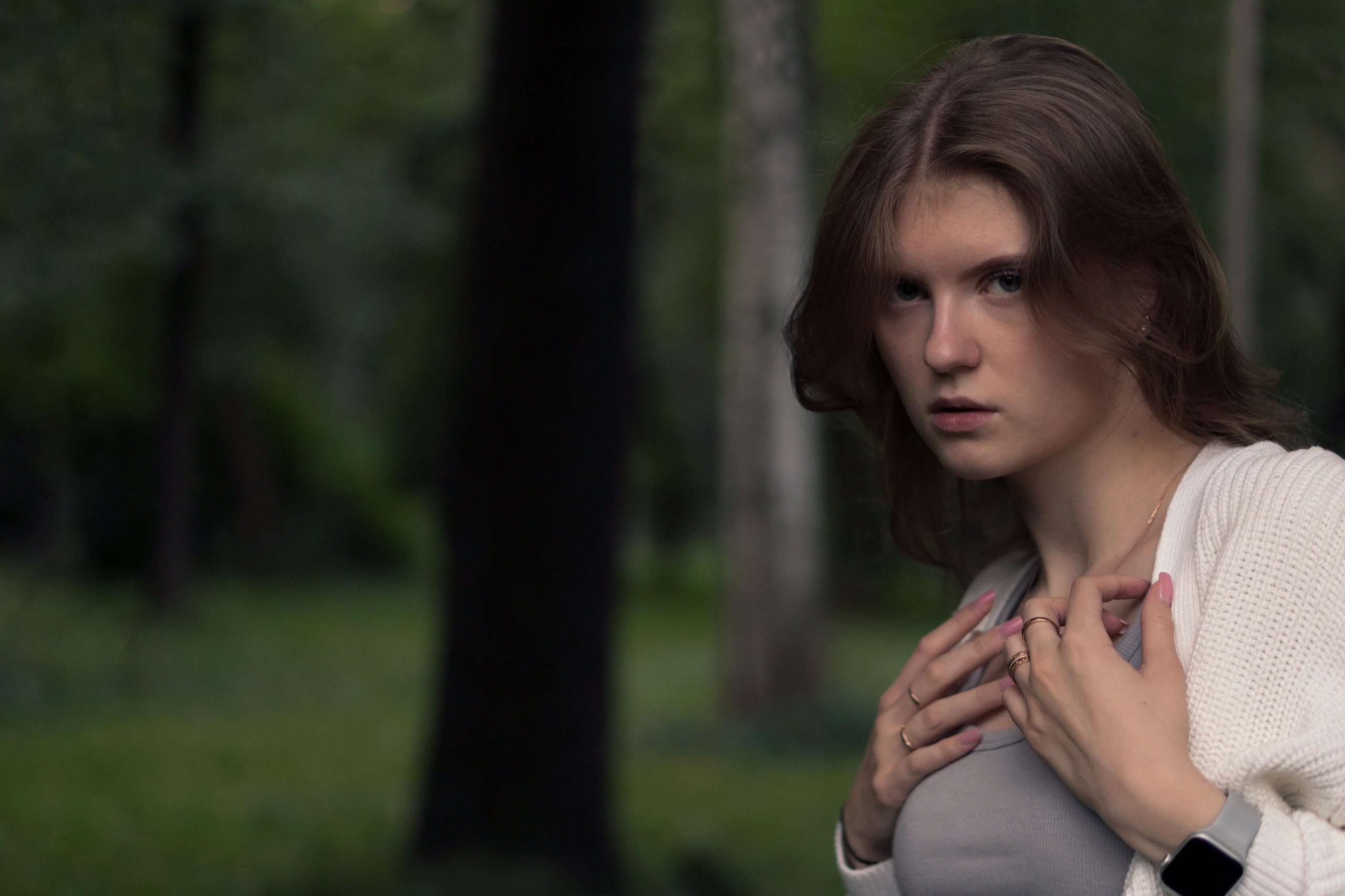 Лера. Портрет. Удельный парк. Главная