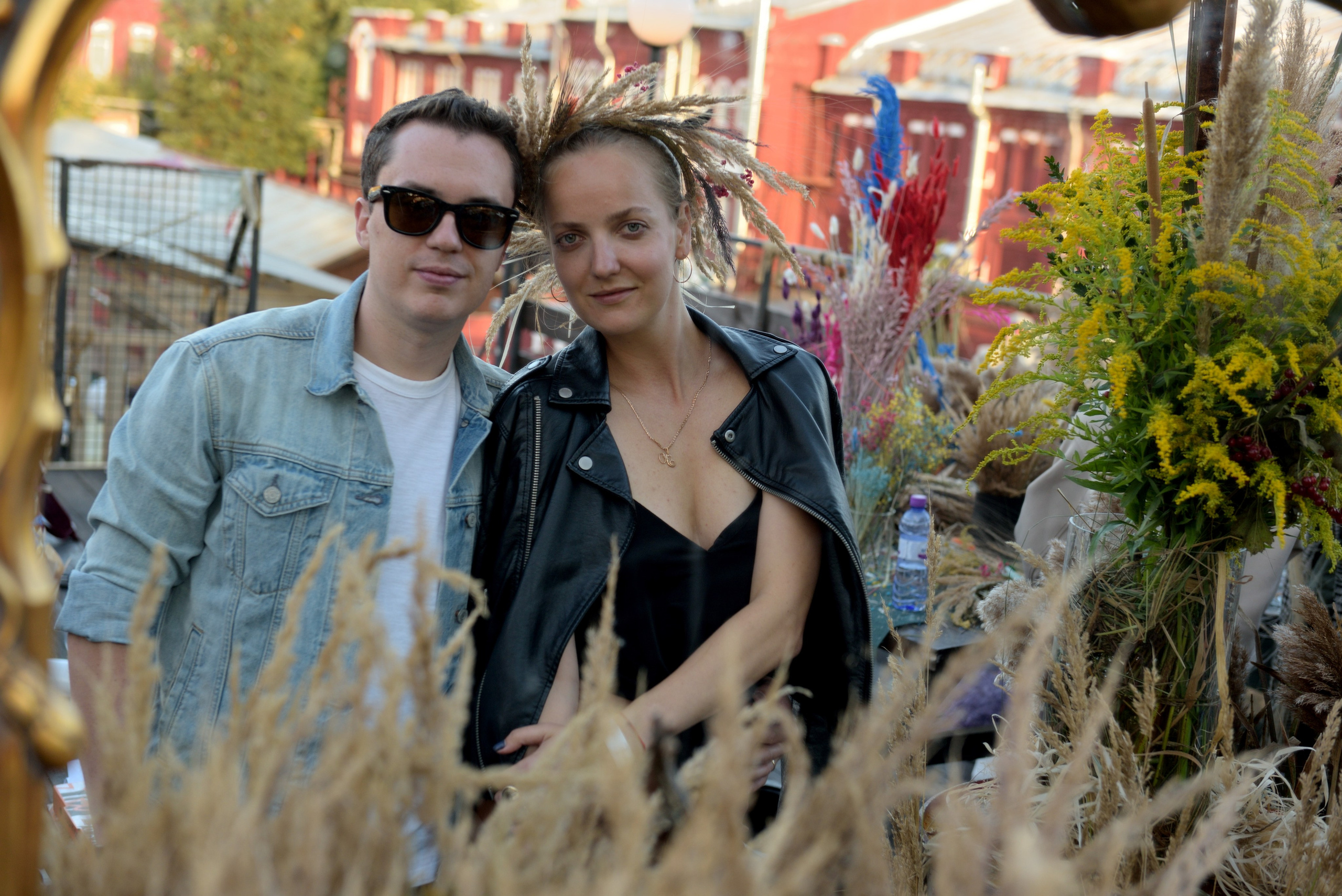 "Красивая семейная пара на мероприятии студии "Камыш".