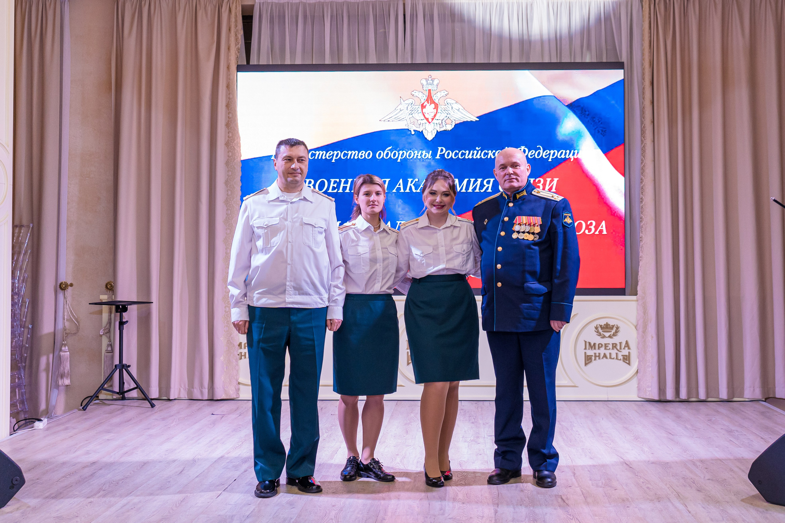 Фотосъемка выпуска военной академии и вручение дипломов