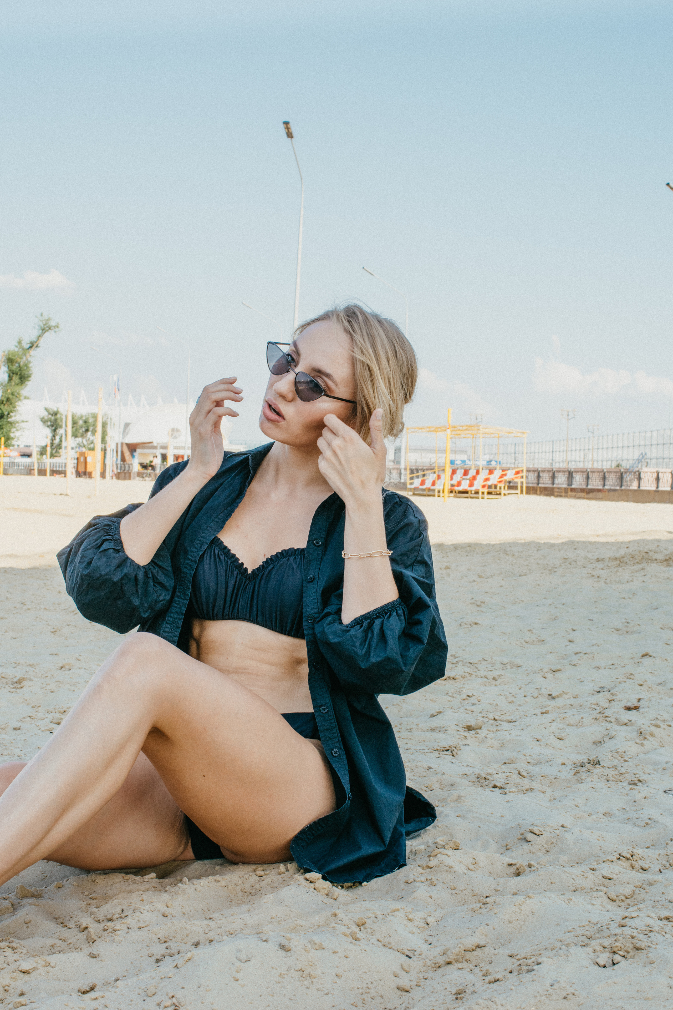 Пляжная фотосессия  Ростов-на-Дону. Фотосессии в Ростове-на-Дону. Мария Роскошная