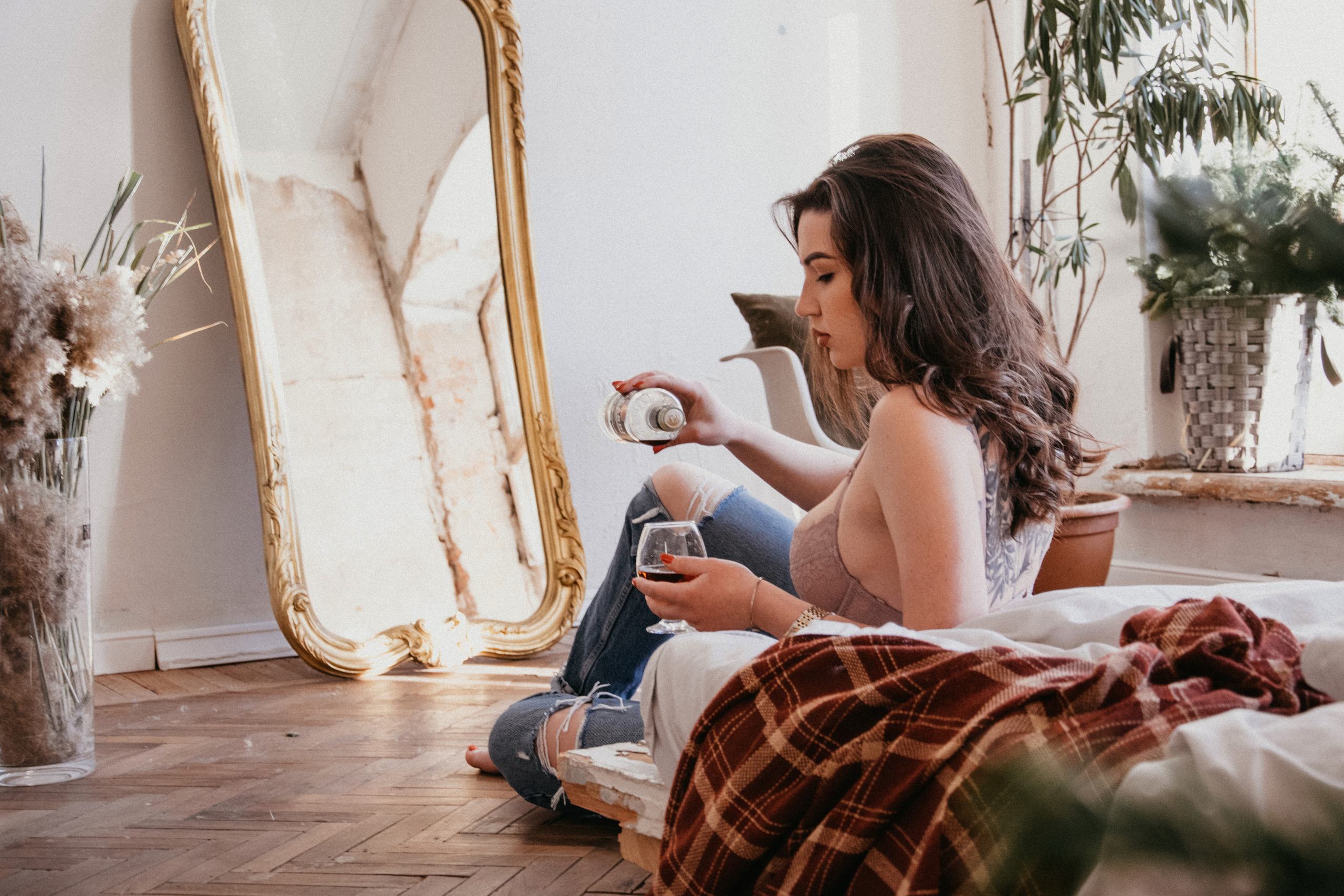 Горячая фотосессия в фотостудии. Фотосессии в Ростове-на-Дону. Мария Роскошная