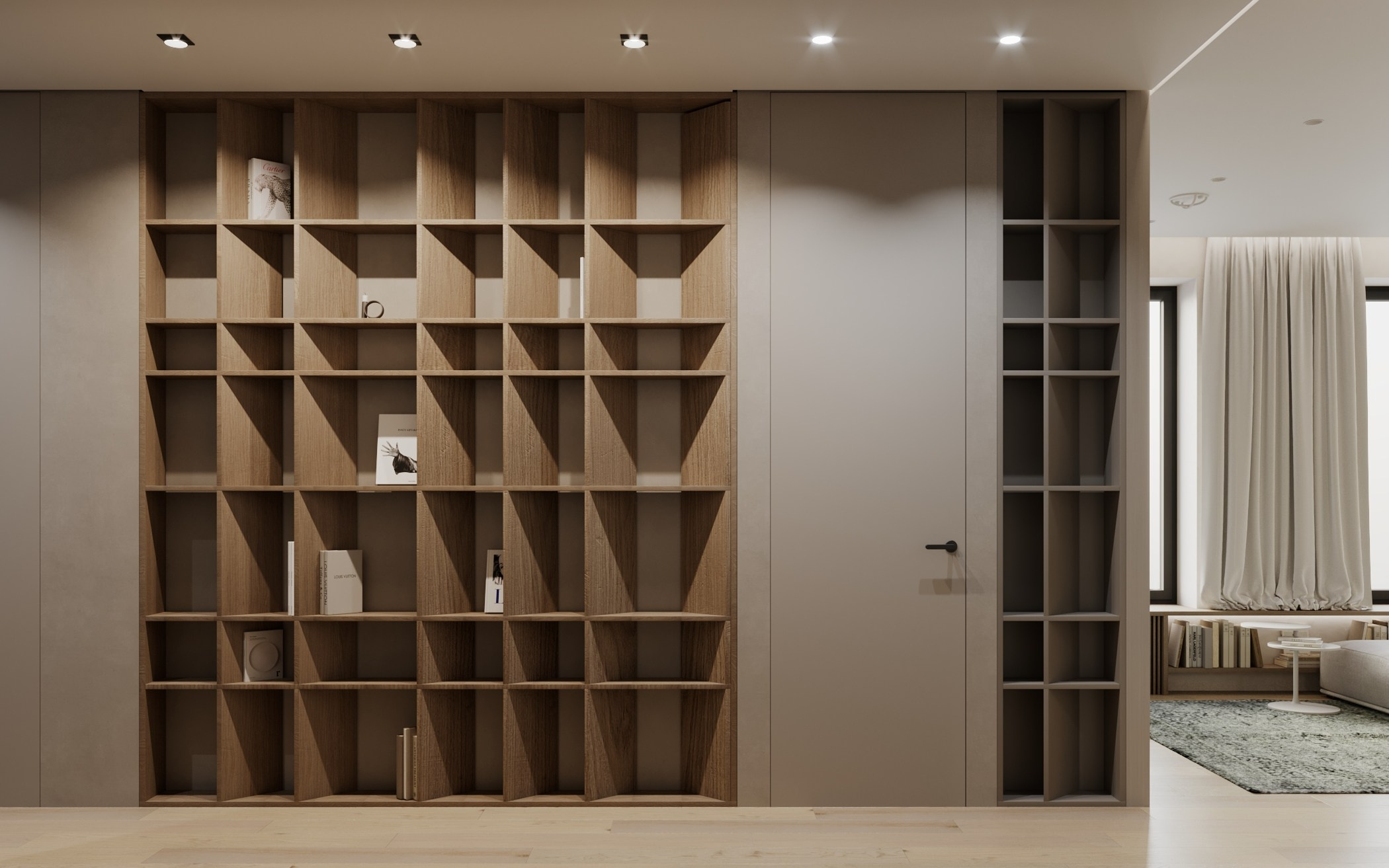 Гостиная зона Клубный дом «West Gaarden». Интерьеры и архитекура