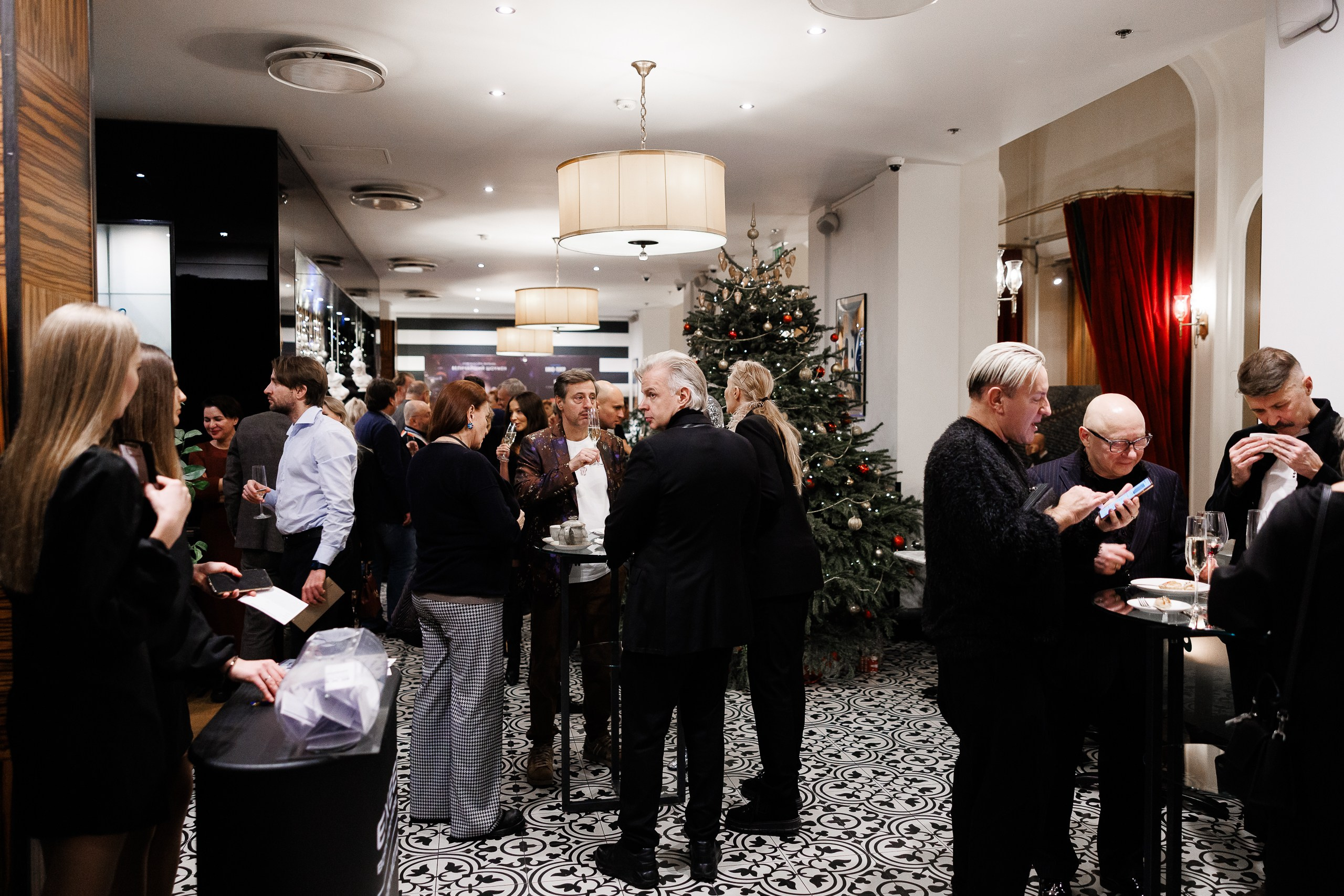 Закрытый показ фильма в Angleterre cinema lounge. Фотограф в Санкт-Петербурге — Сергей Петров