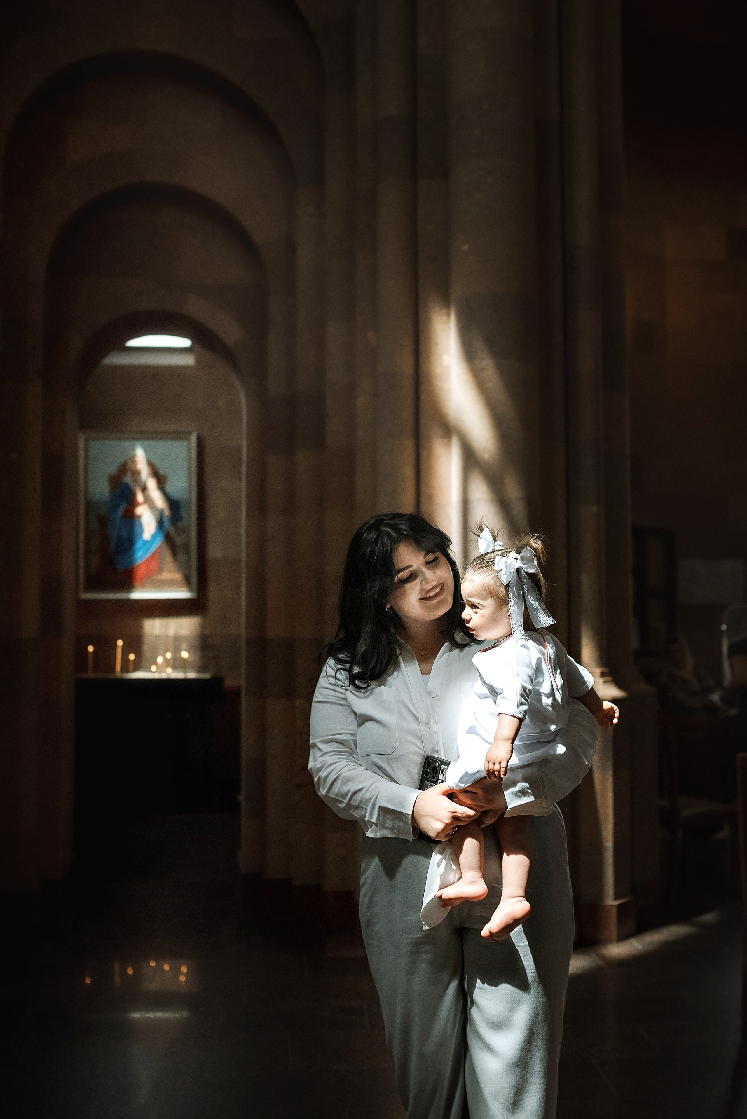 Крещение Миланы в Церкви Сурб-Арутюн. Семейный фотограф в Ростове-на-Дону Татьяна Литвинова