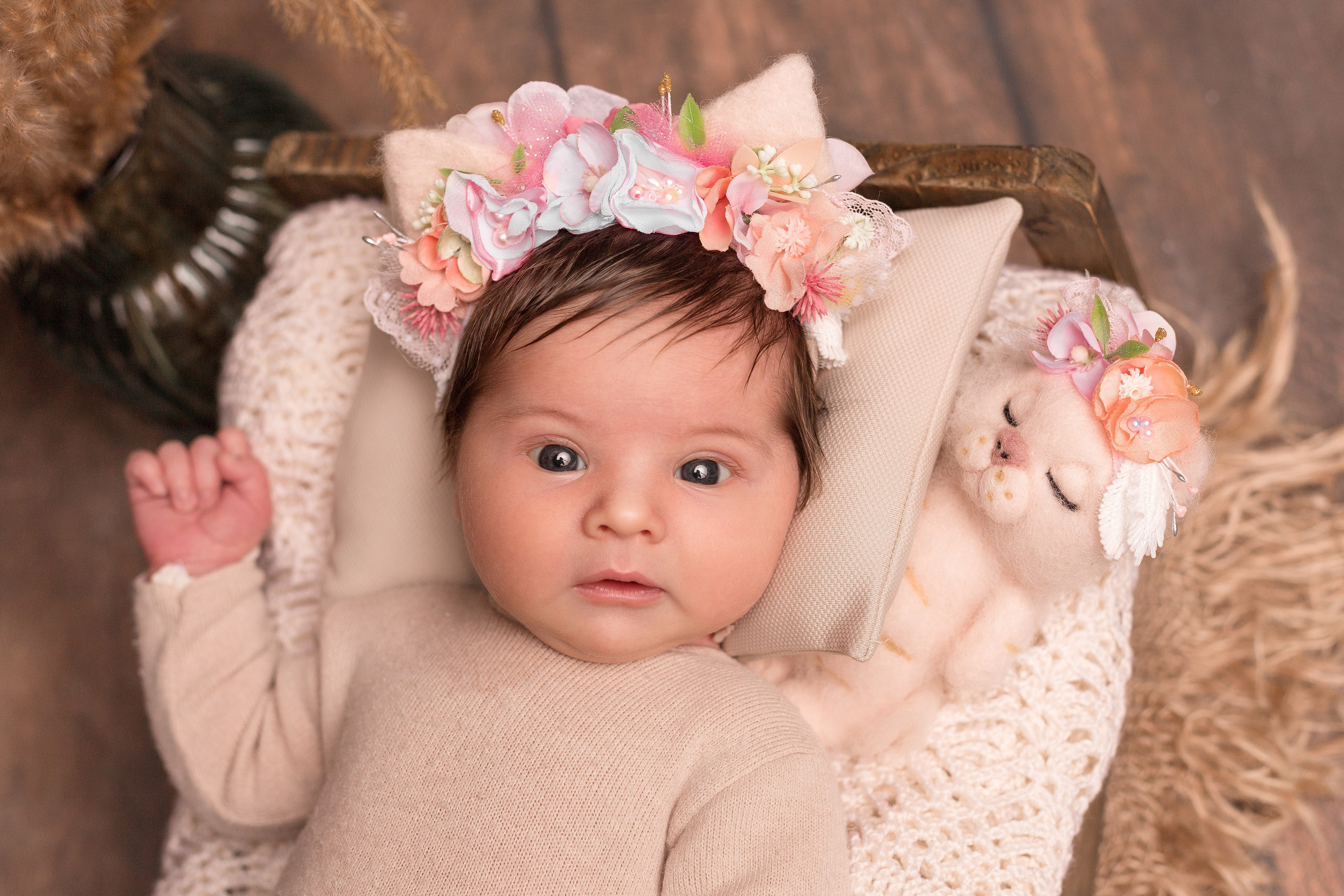 Девочки. Фотограф новорожденных в Омске Анастасия Моисеева