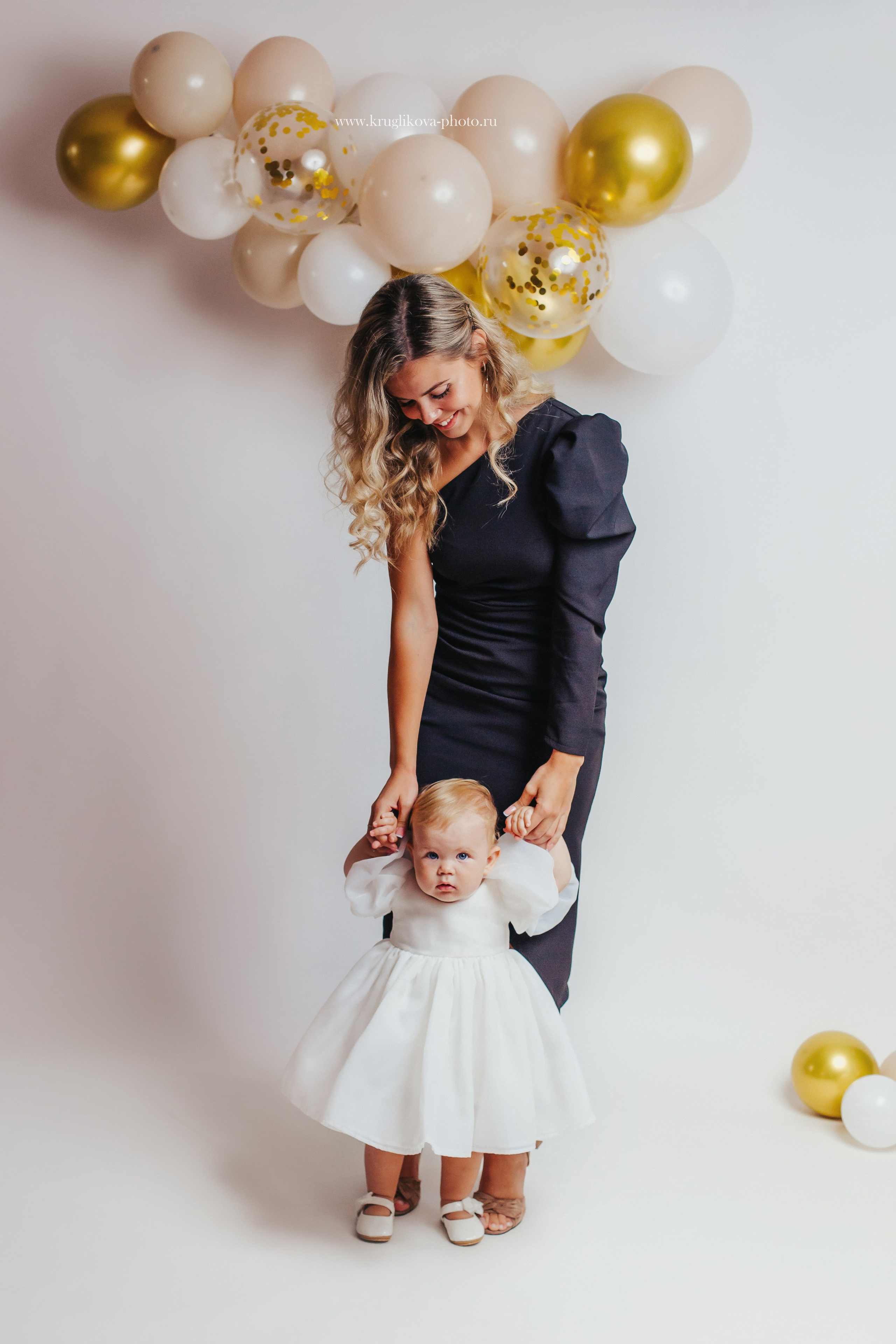 Фотосессия годика для девочки. Фотограф новорожденных и детский в Сергиевом Посаде Кругликова Юлия