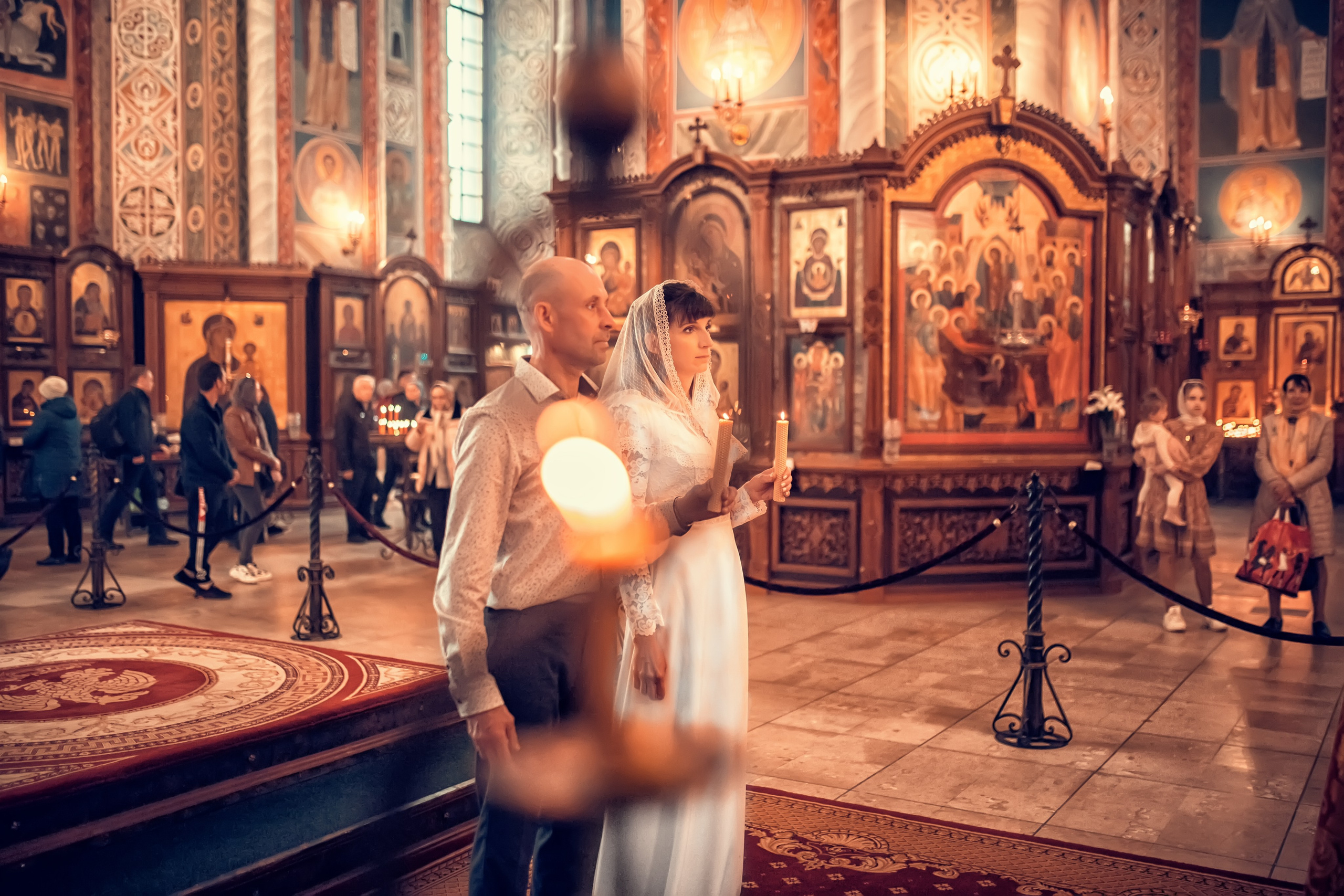 Венчание в Соборе Александра Невского. Екатерина Крапивина фотограф церковных Таинств в Нижний Новгороде